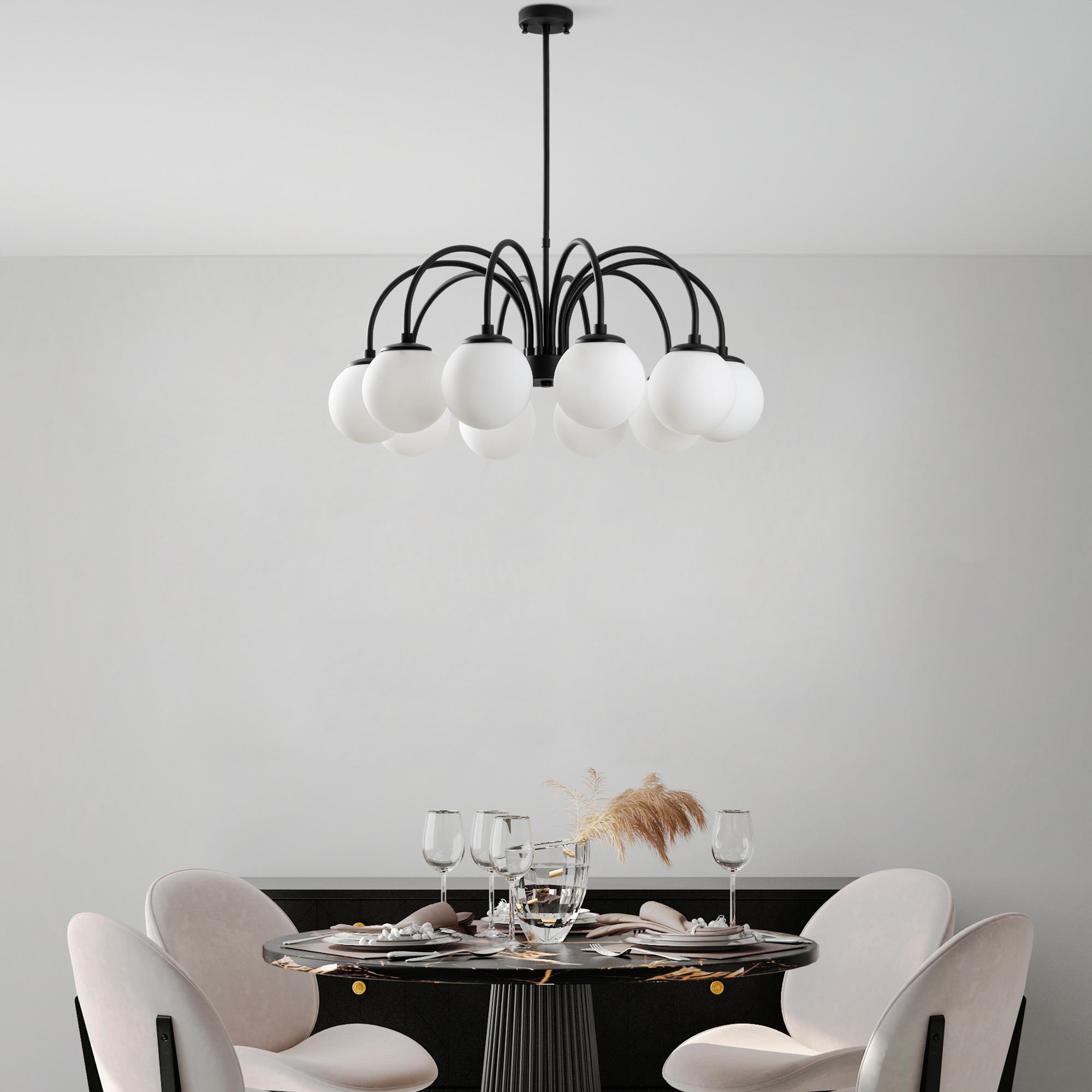 SFERIS-13940, CAMLI 10'LU AVİZE 