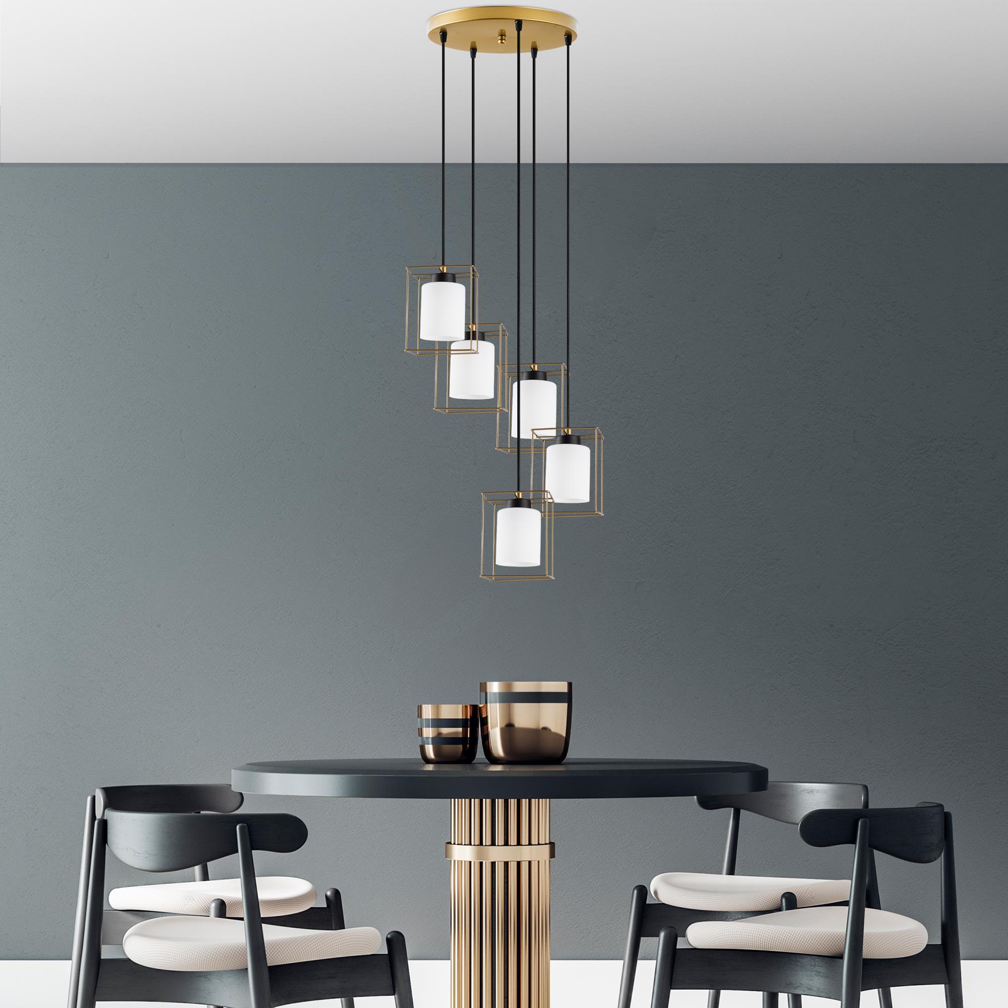 SWANK-702-9, CAMLI 5'Lİ TEPSİ SARKIT