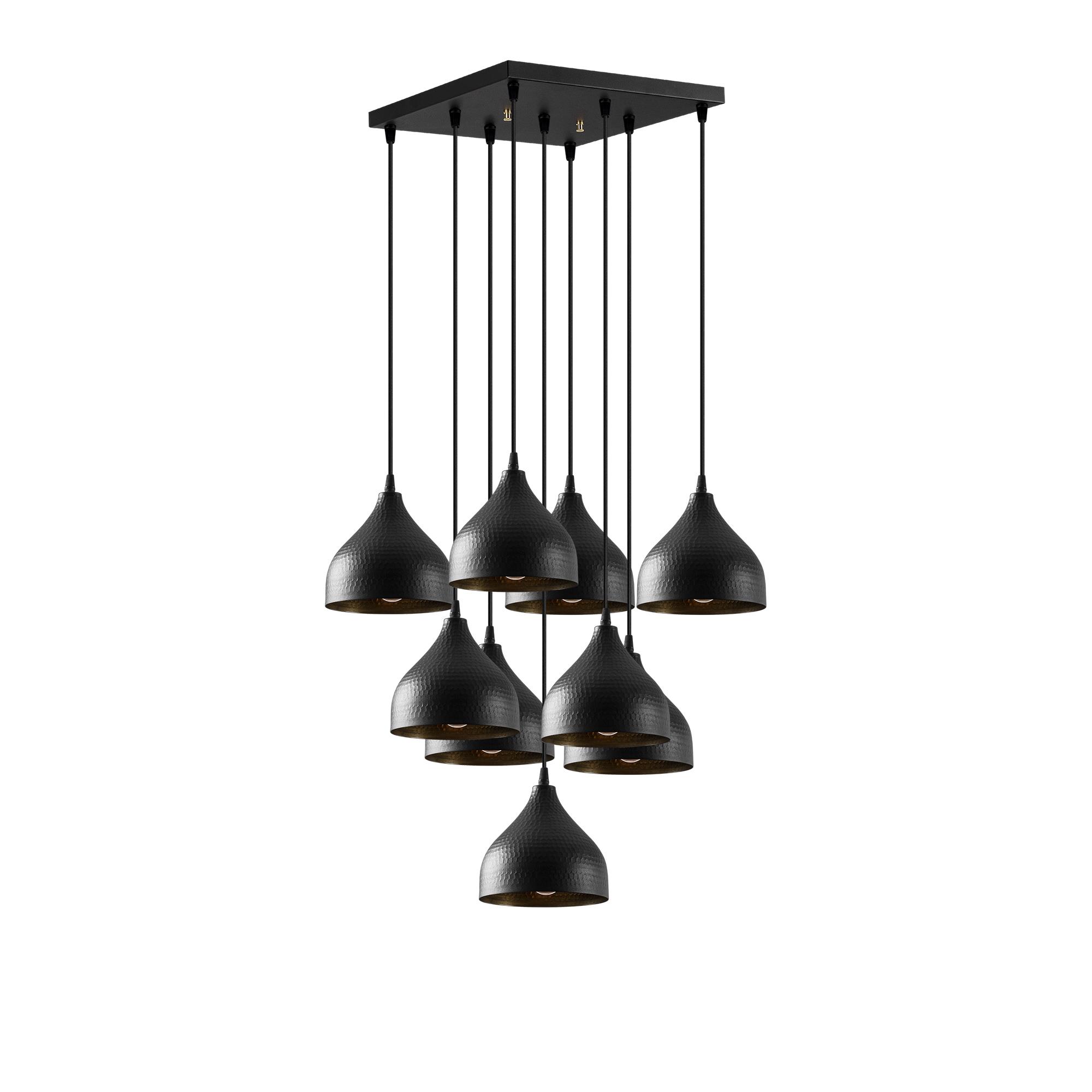 TATTOO-B-NUS-6231, METAL SIVAMA 9'LU KADEMELİ SARKIT
