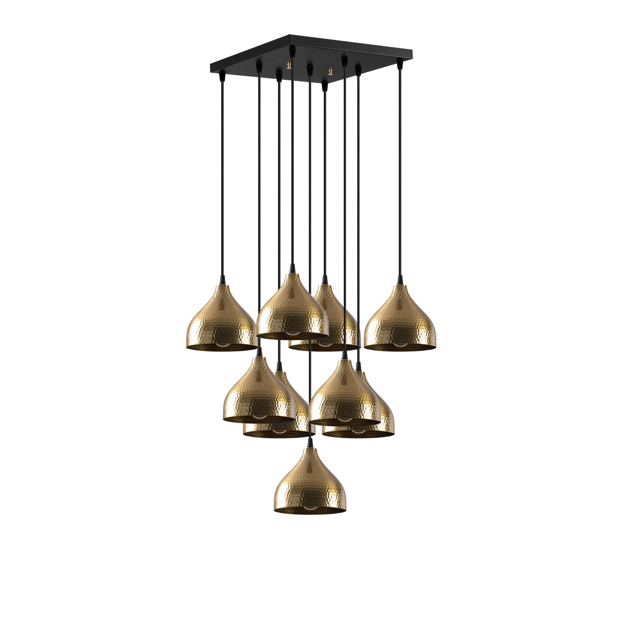 TATTOO-B-NUS-6232, METAL SIVAMA 9'LU KADEMELİ SARKIT