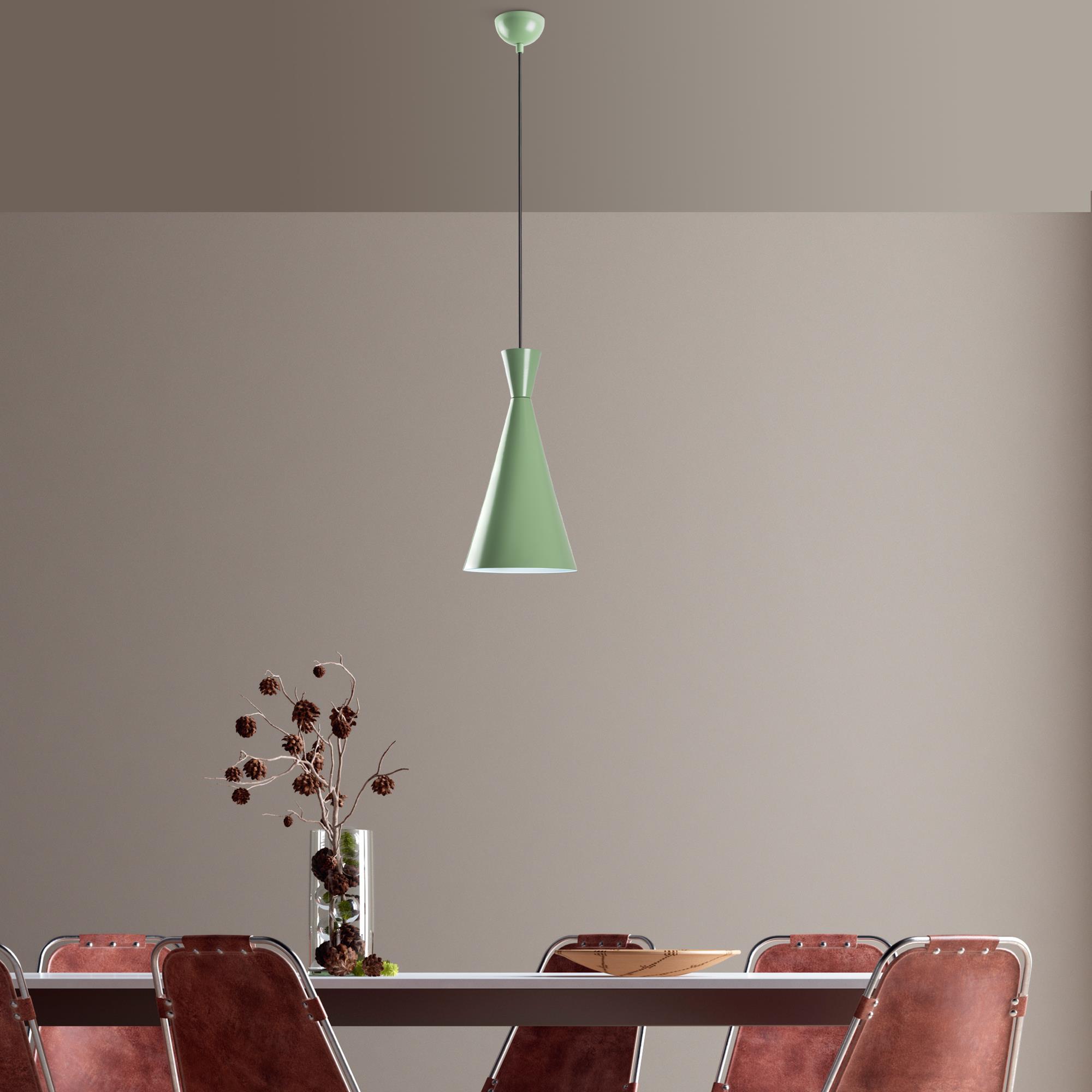 TOM-3541-MINTGREEN, METAL SIVAMA TEKLİ SARKIT