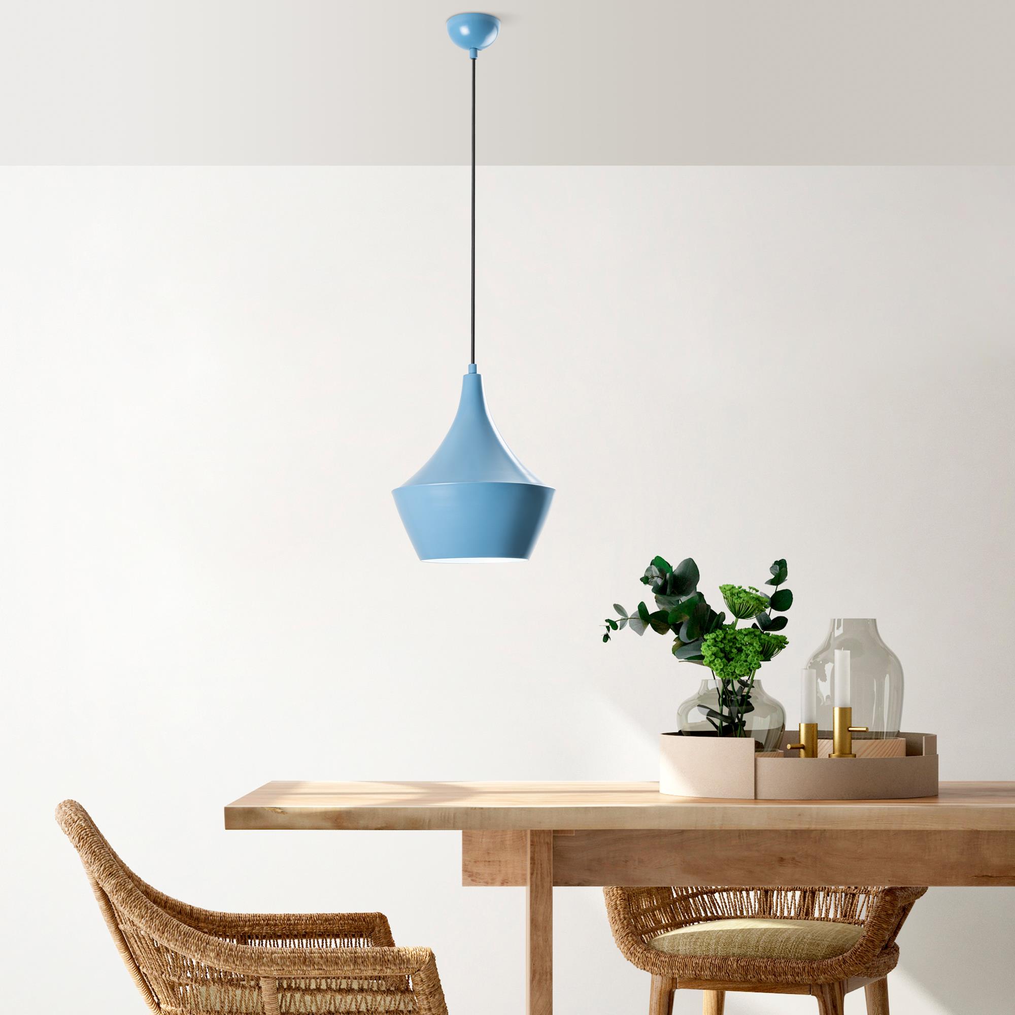 TOM-3551-LIGHTBLUE, METAL SIVAMA TEKLİ SARKIT