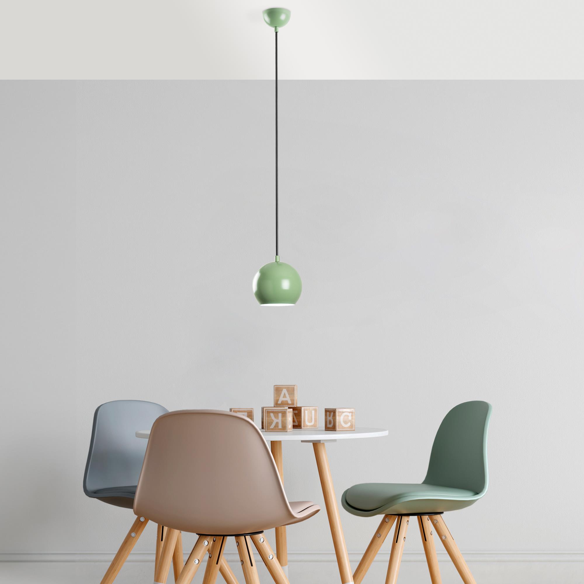 TOP-15-242-MINTGREEN, METAL SIVAMA TEKLİ SARKIT