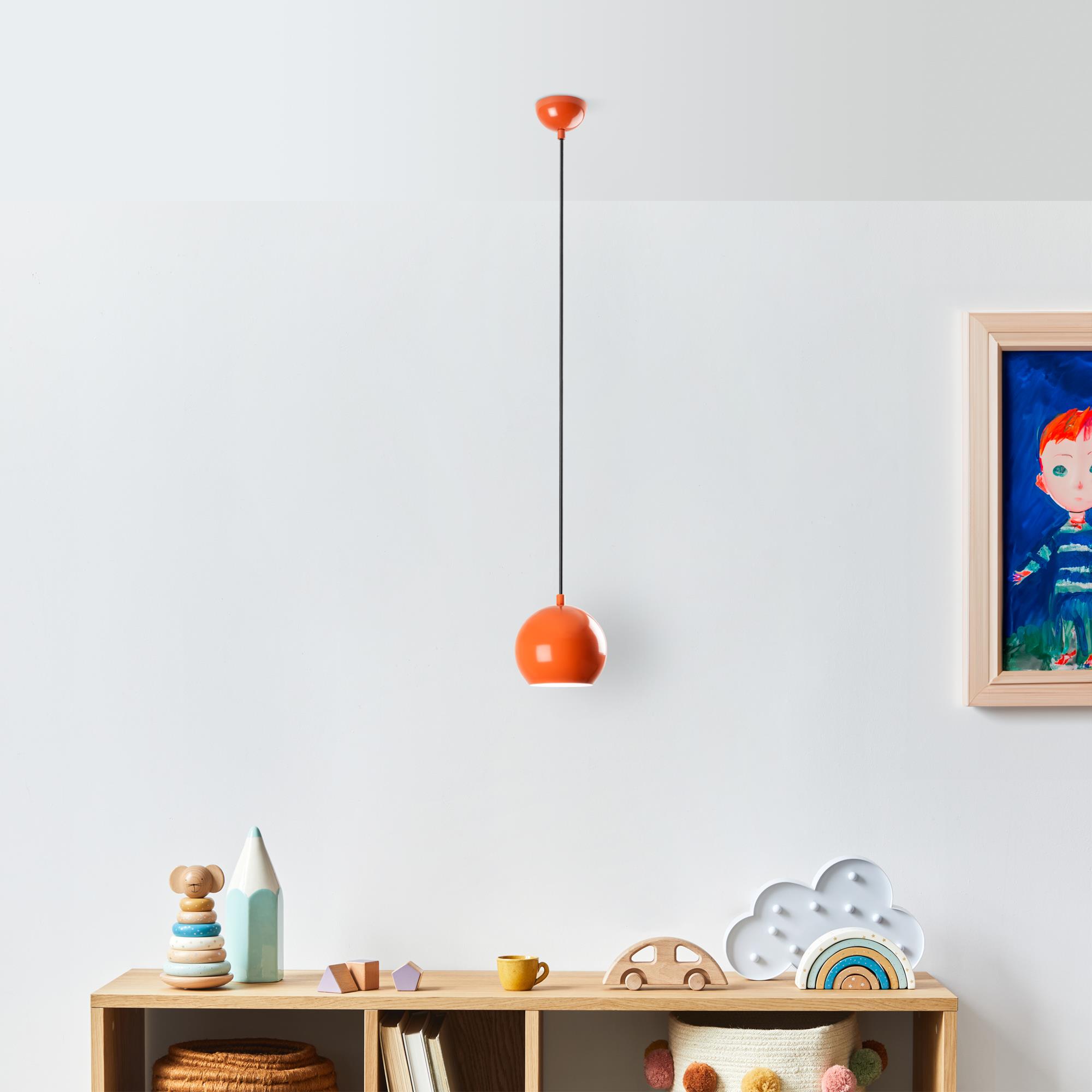 TOP-15-242-ORANGE, METAL SIVAMA TEKLİ SARKIT