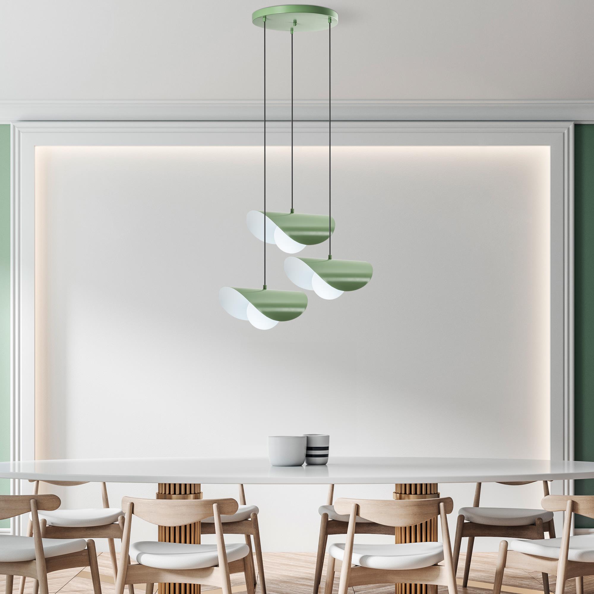 VATOZ-NUS-6141-MINTGREEN, CAMLI 3'LÜ TEPSİ SARKIT