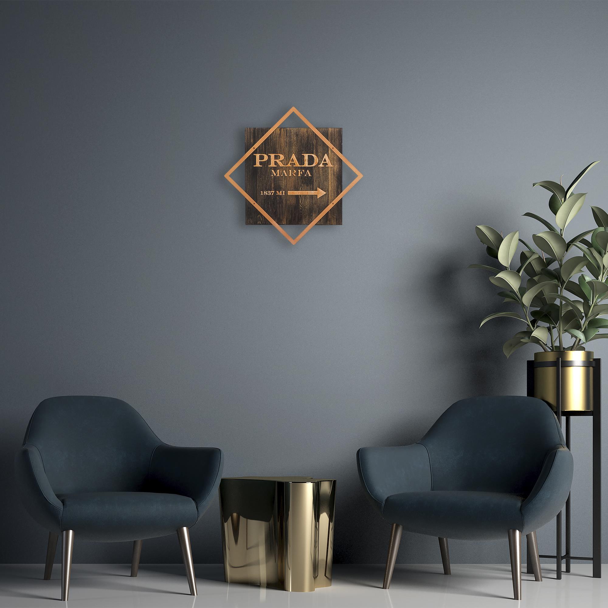 WT-018-COPPER METAL AHŞAP DUVAR PANOLARI