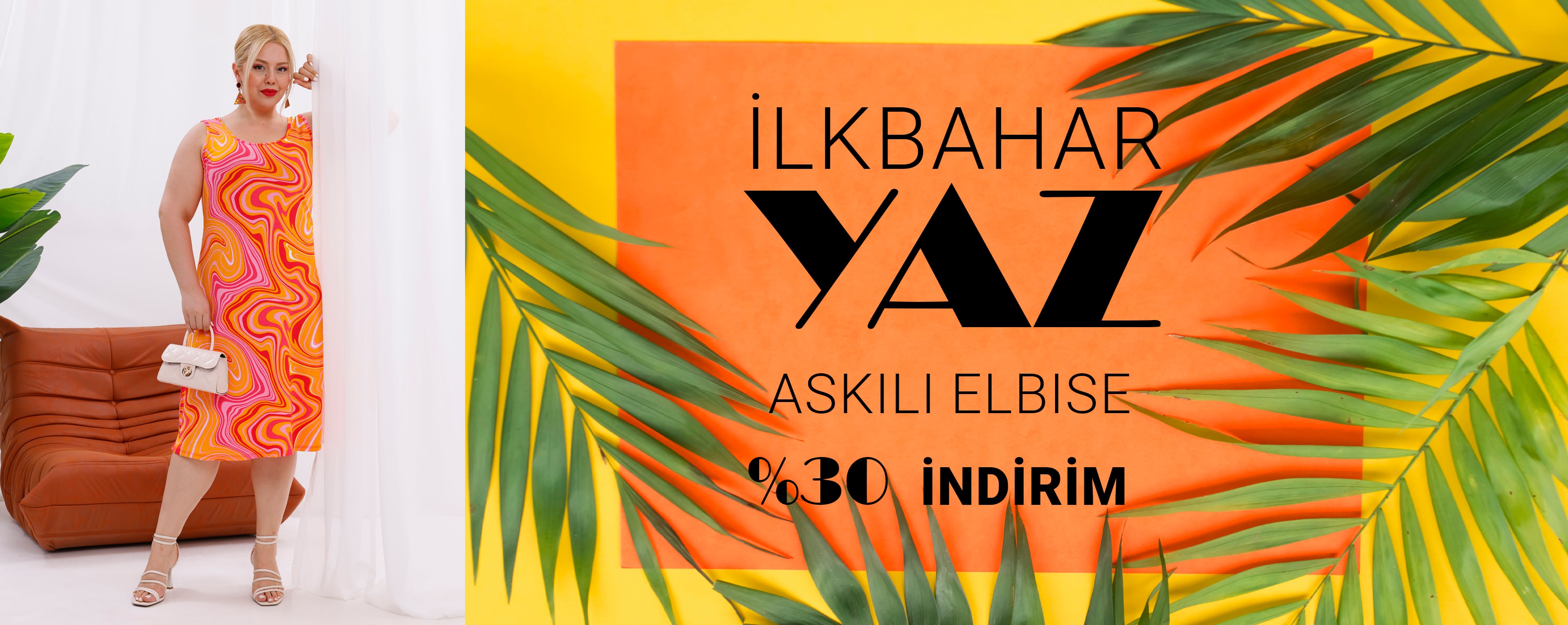 Büyük Beden Askılı Elbiseler