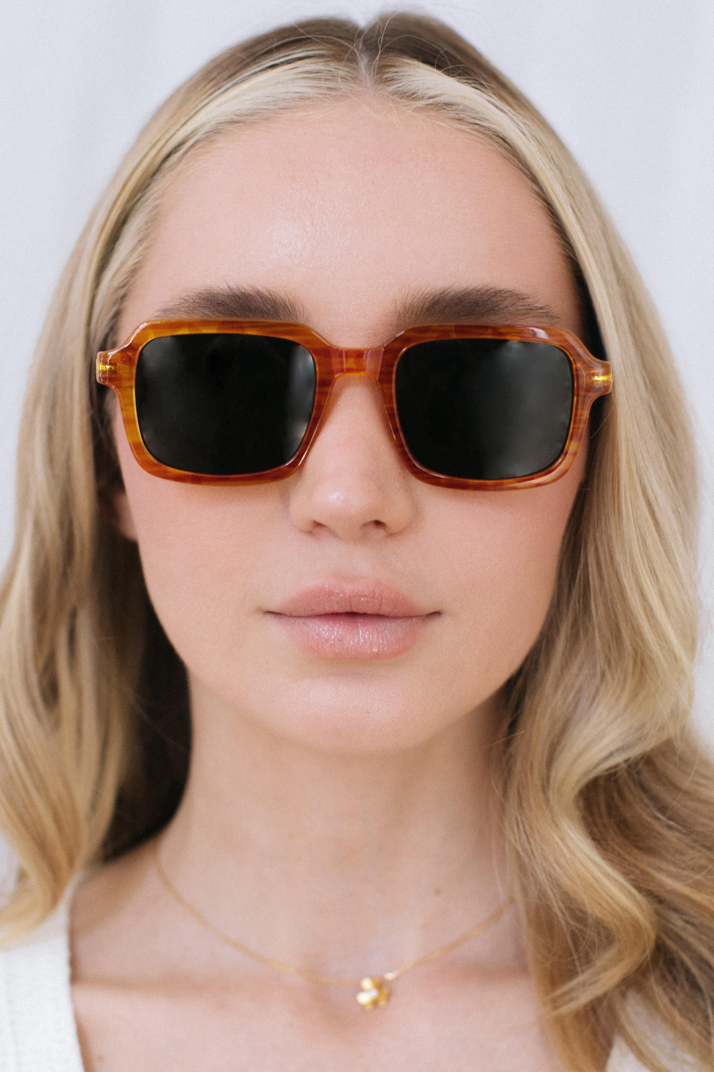 Darien Orange Black Güneş Gözlüğü