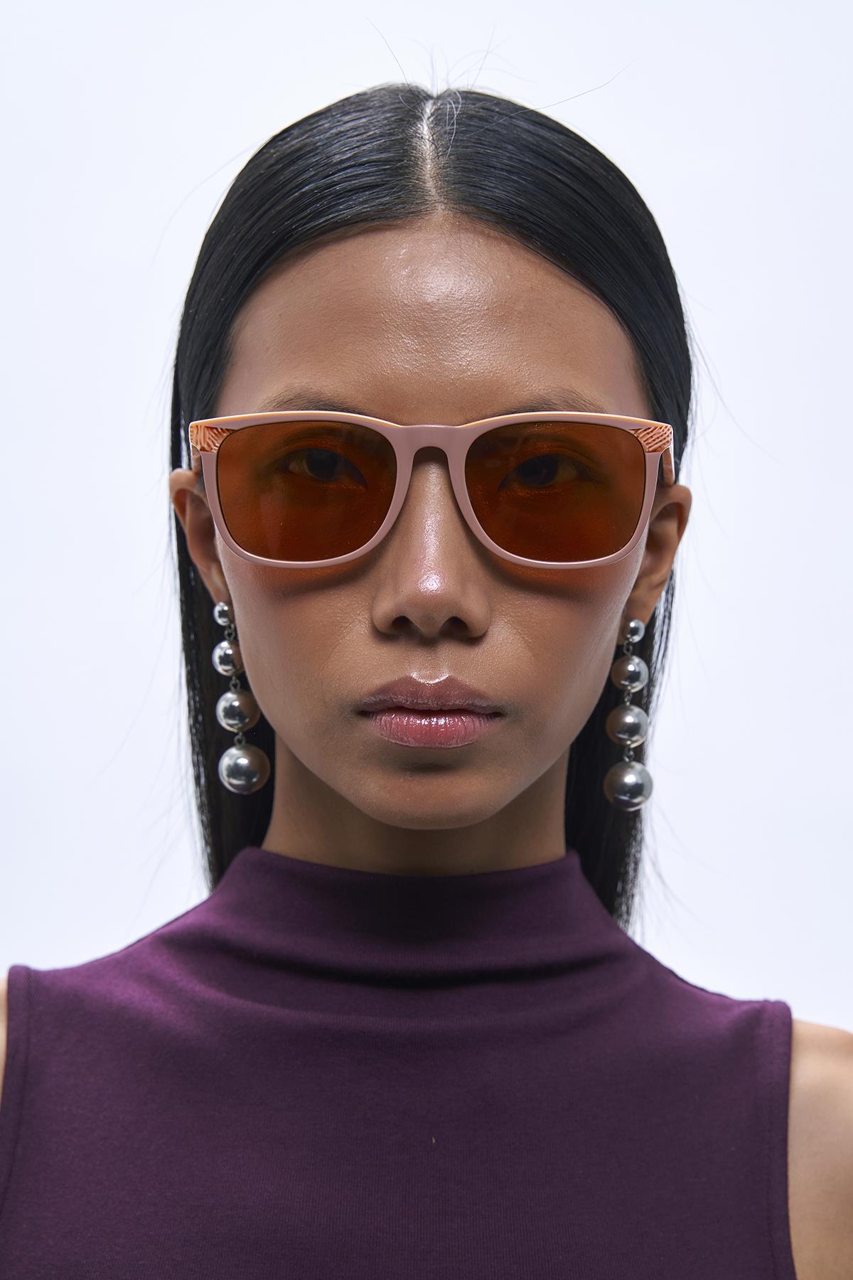 Doyle Beige Multicolor Brown Güneş Gözlüğü