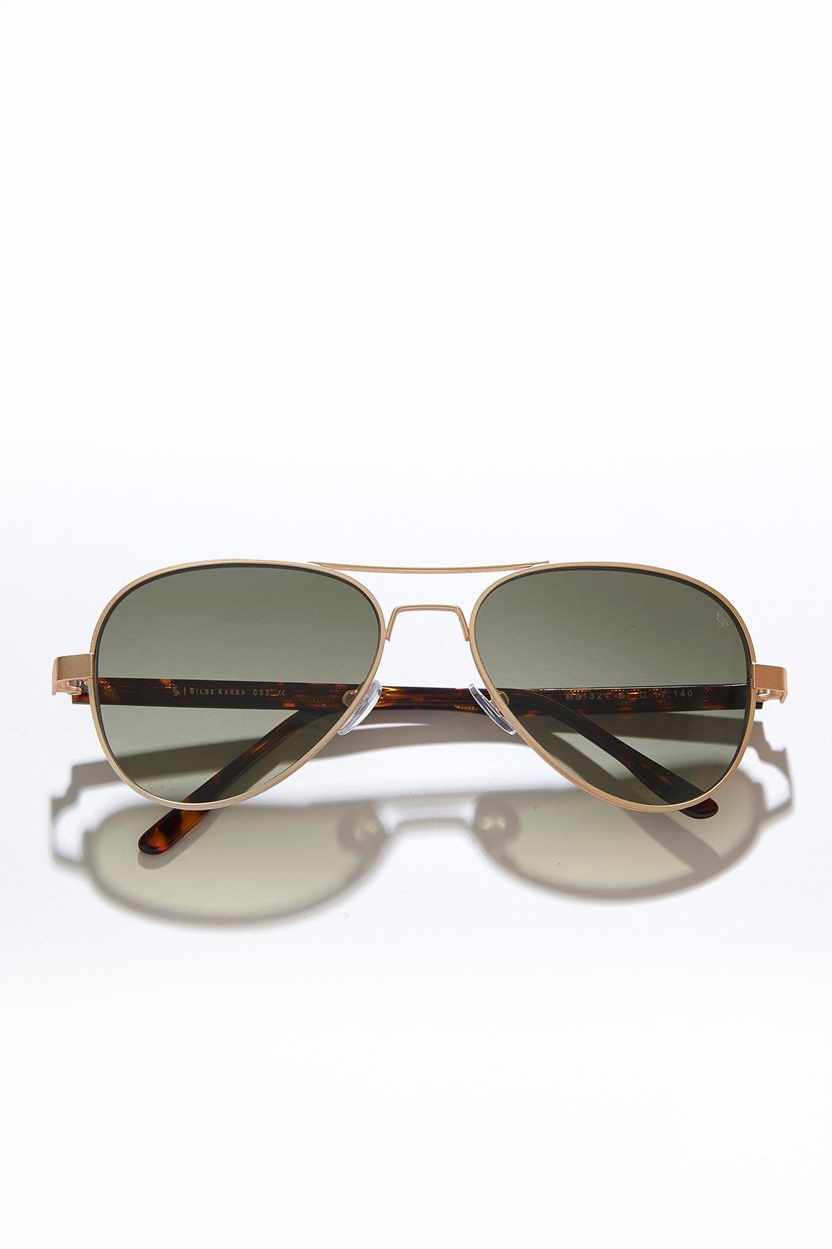 Ethan Bright Gold Green Degrade Güneş Gözlüğü