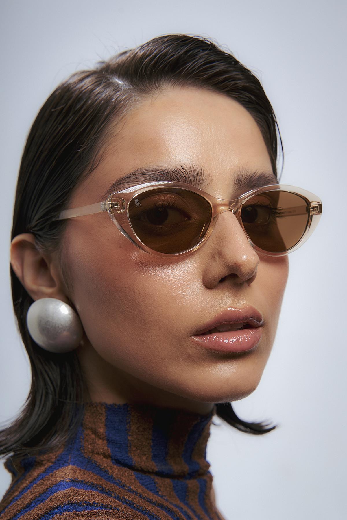 Lars Nude Brown Güneş Gözlüğü