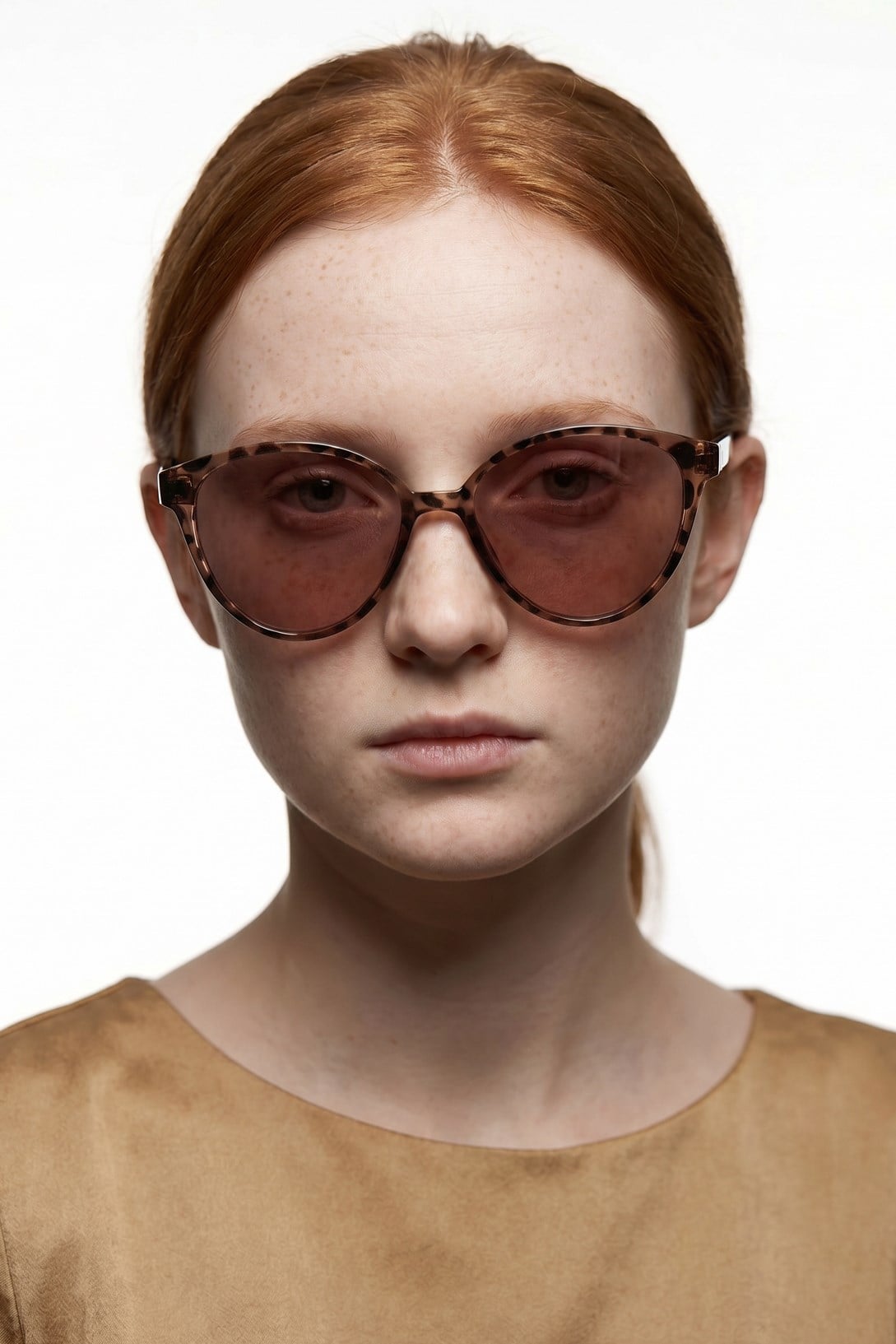 Marion Tortoise Dark Red Güneş Gözlüğü