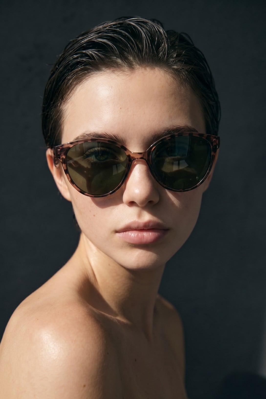 Marion Tortoise Green Güneş Gözlüğü