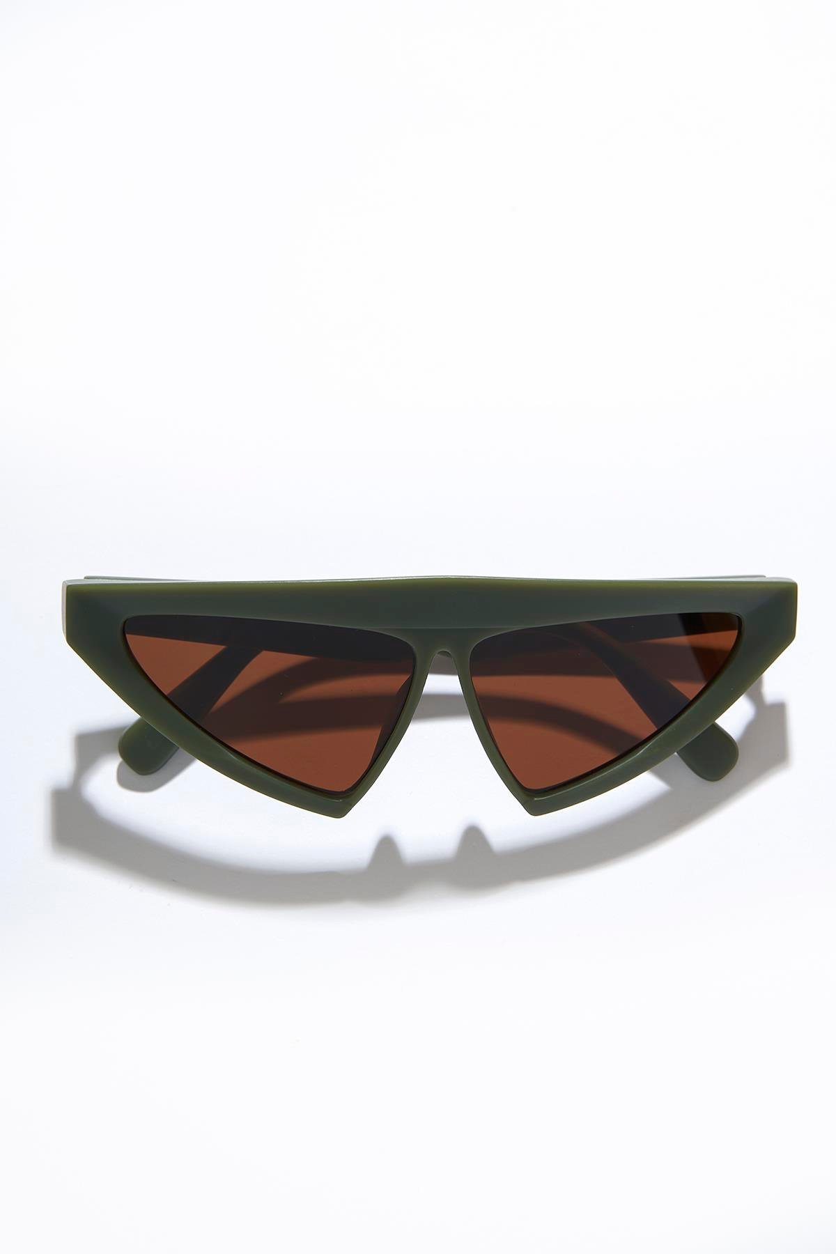 Mirela Green Brown Güneş Gözlüğü