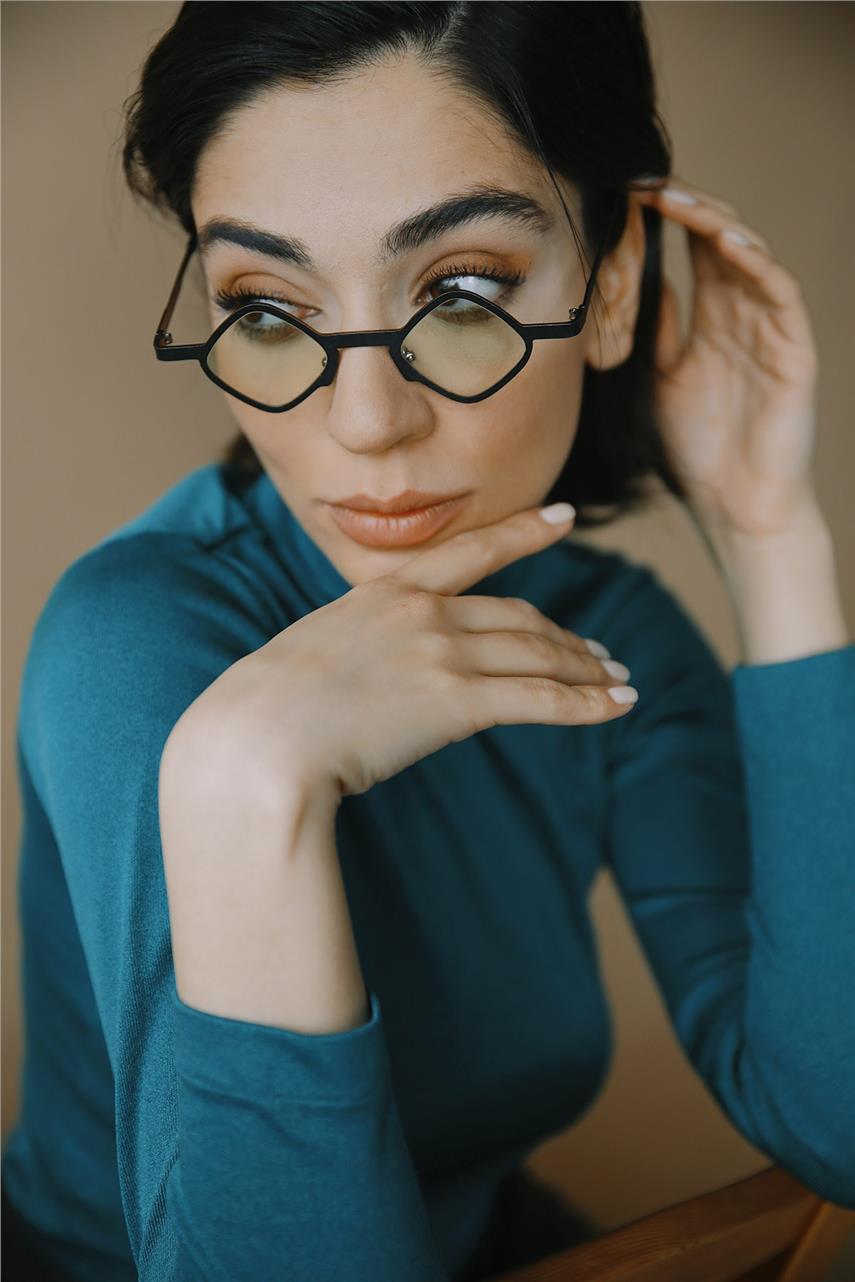 Negar Black Green Güneş Gözlüğü