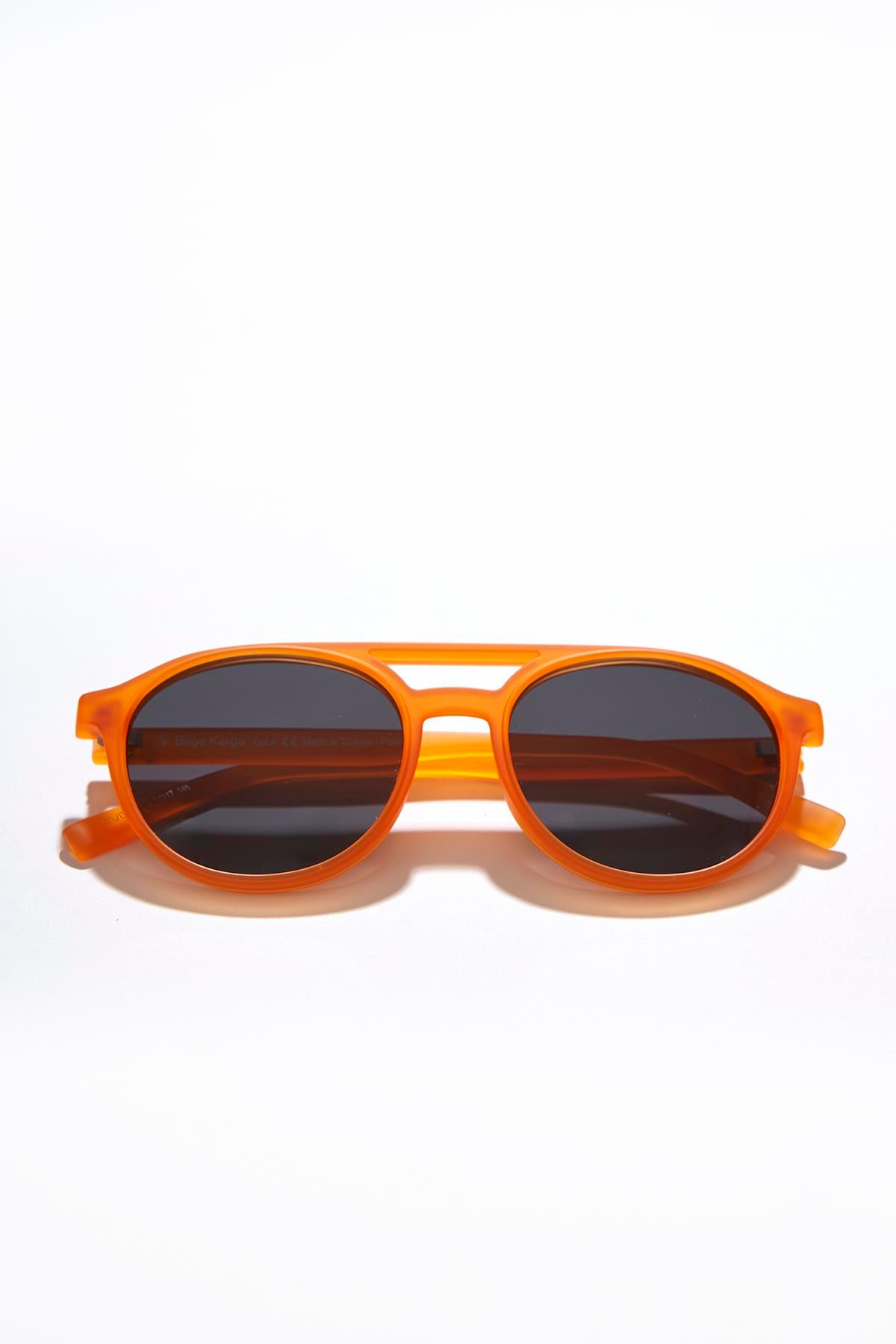 Poonam Matt Orange Black Erkek Güneş Gözlüğü