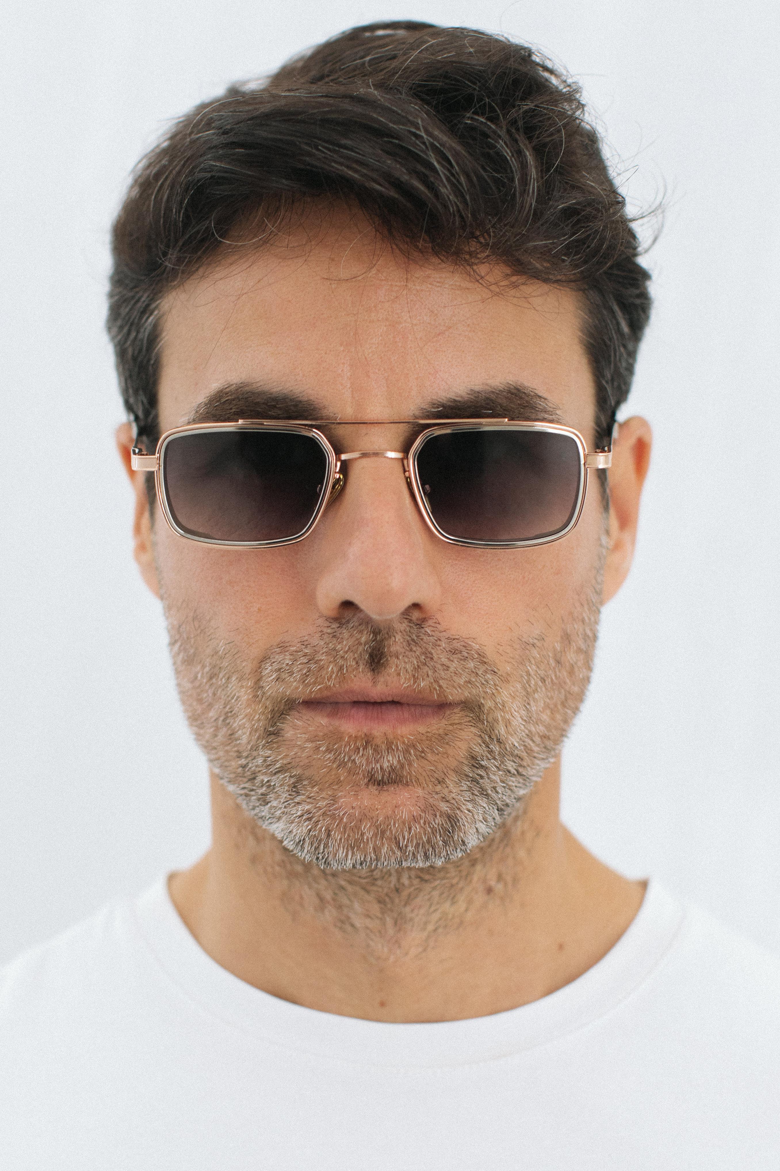 Sion Gold Green Degrade Erkek Güneş Gözlüğü