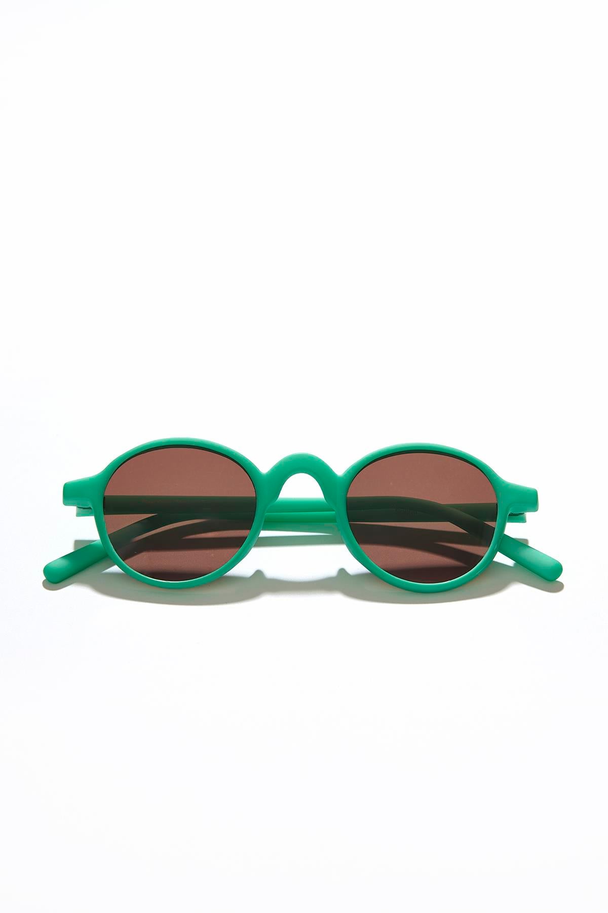 Sokrat New Matt Green Brown Güneş Gözlüğü