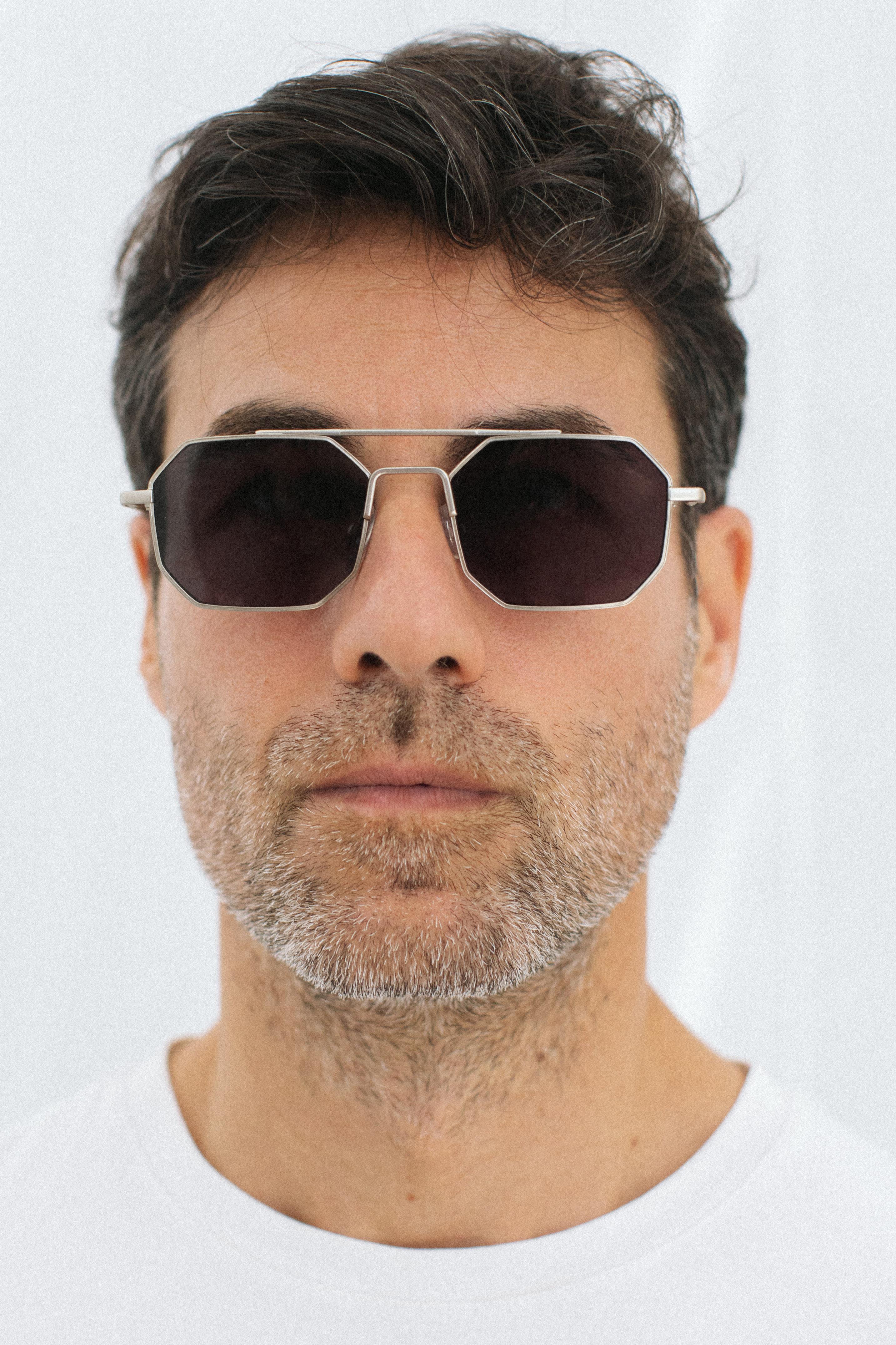 Viva Silver Black Erkek Güneş Gözlüğü