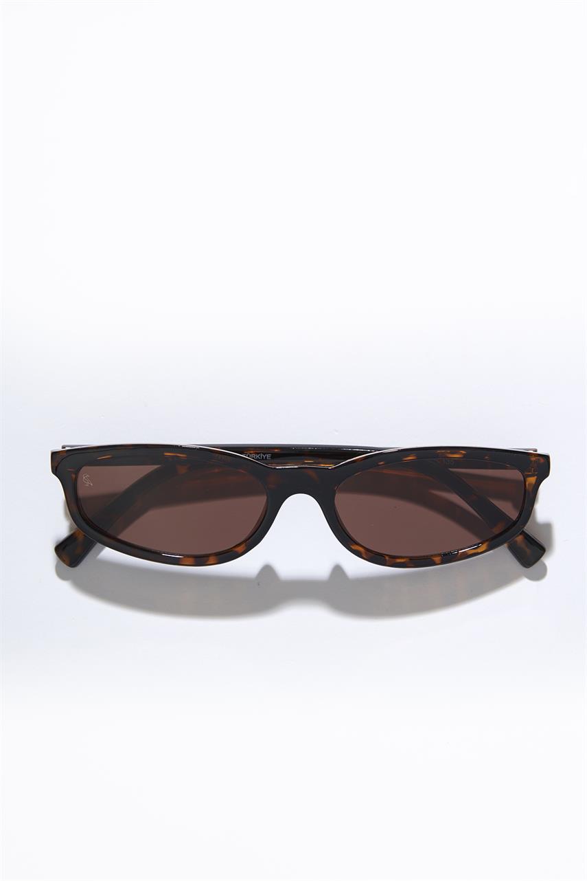 Estelle Leopard Brown Güneş Gözlüğü