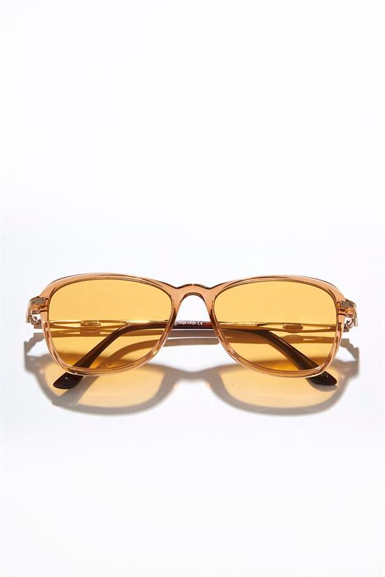 Hubert Gold Orange Güneş Gözlüğü - Bilge Karga