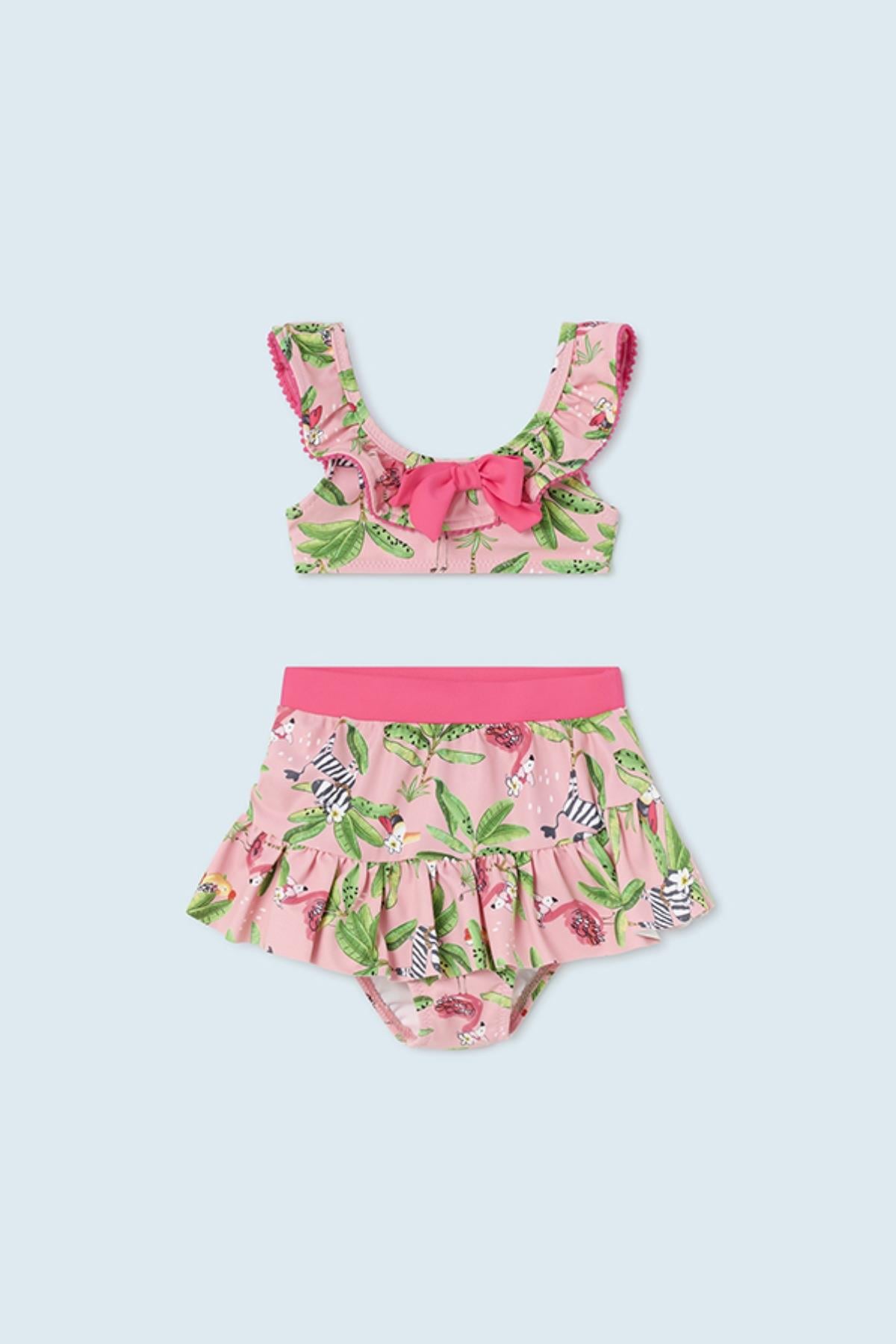 12-36 Ay Kız Bebek 3'Lü Bikini Set
