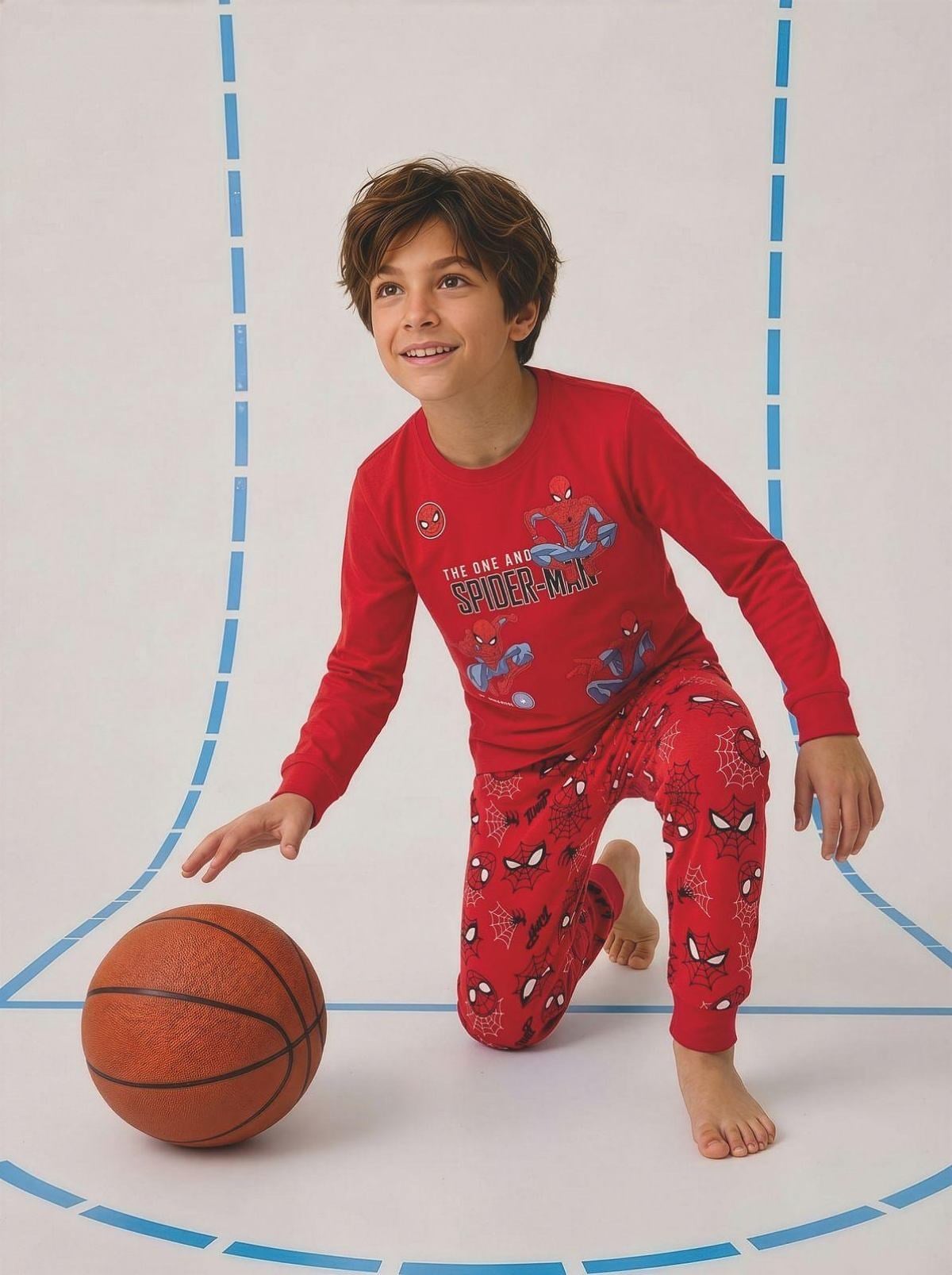 2-6 Yaş Erkek Çocuk Spiderman Pijama Takım