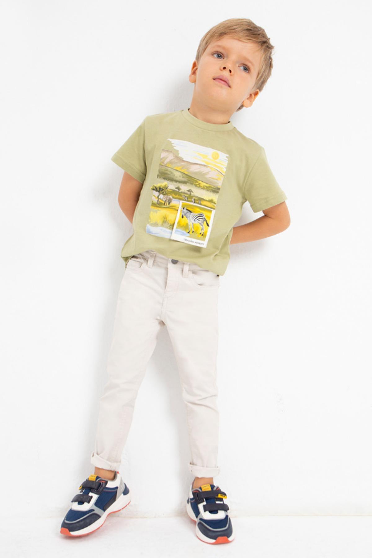 2-9 Yaş Erkek Çocuk Slim Fit Pantolon