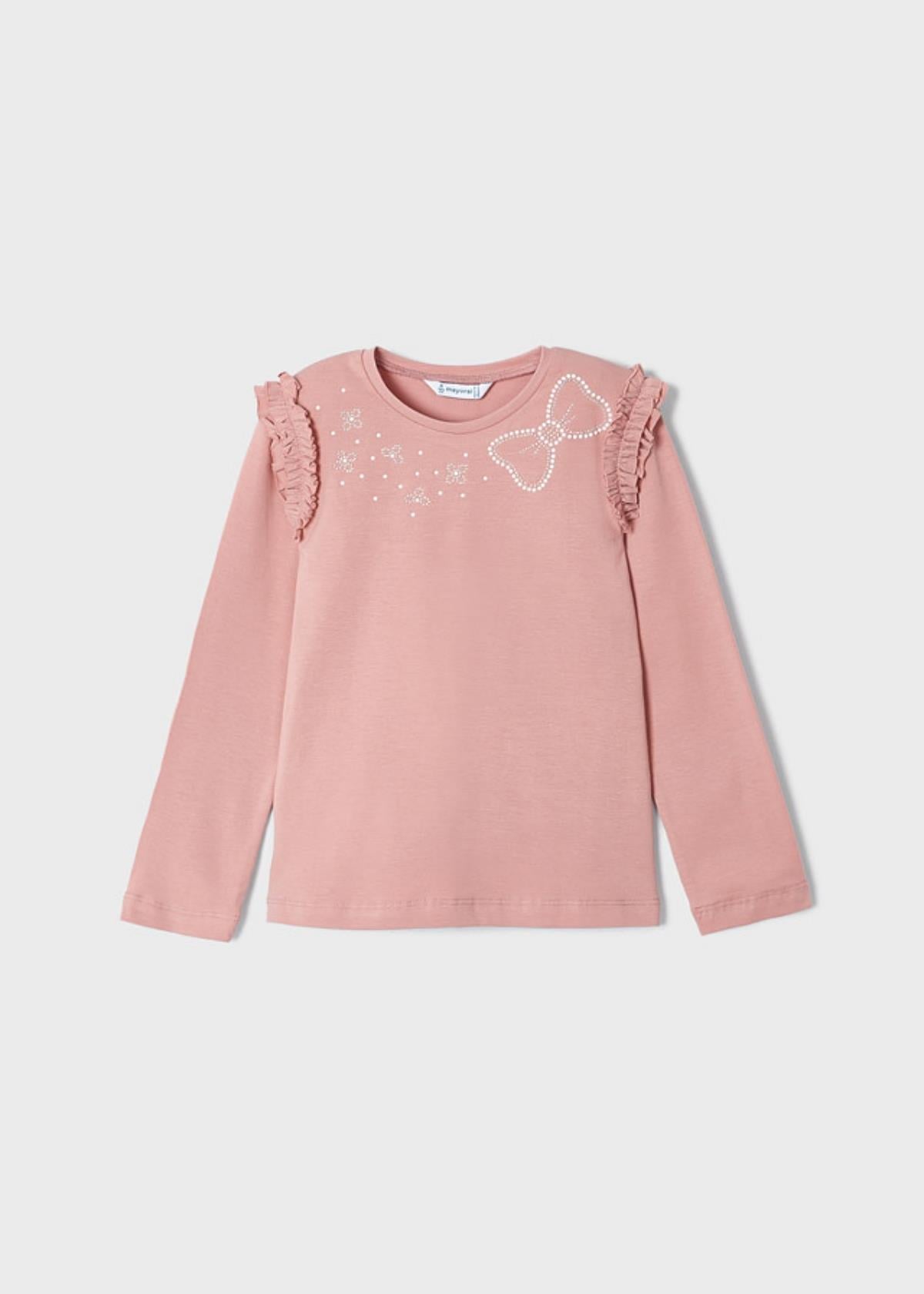 2-9 Yaş Kız Çocuk Uzun Kollu T-Shirt