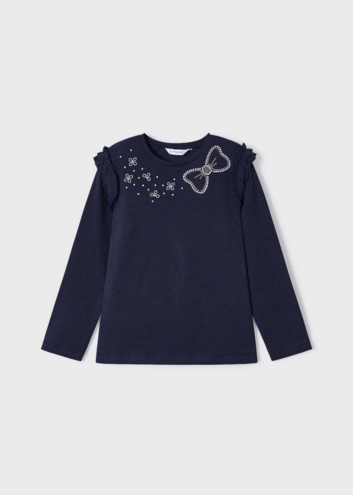 2-9 Yaş Kız Çocuk Uzun Kollu T-Shirt