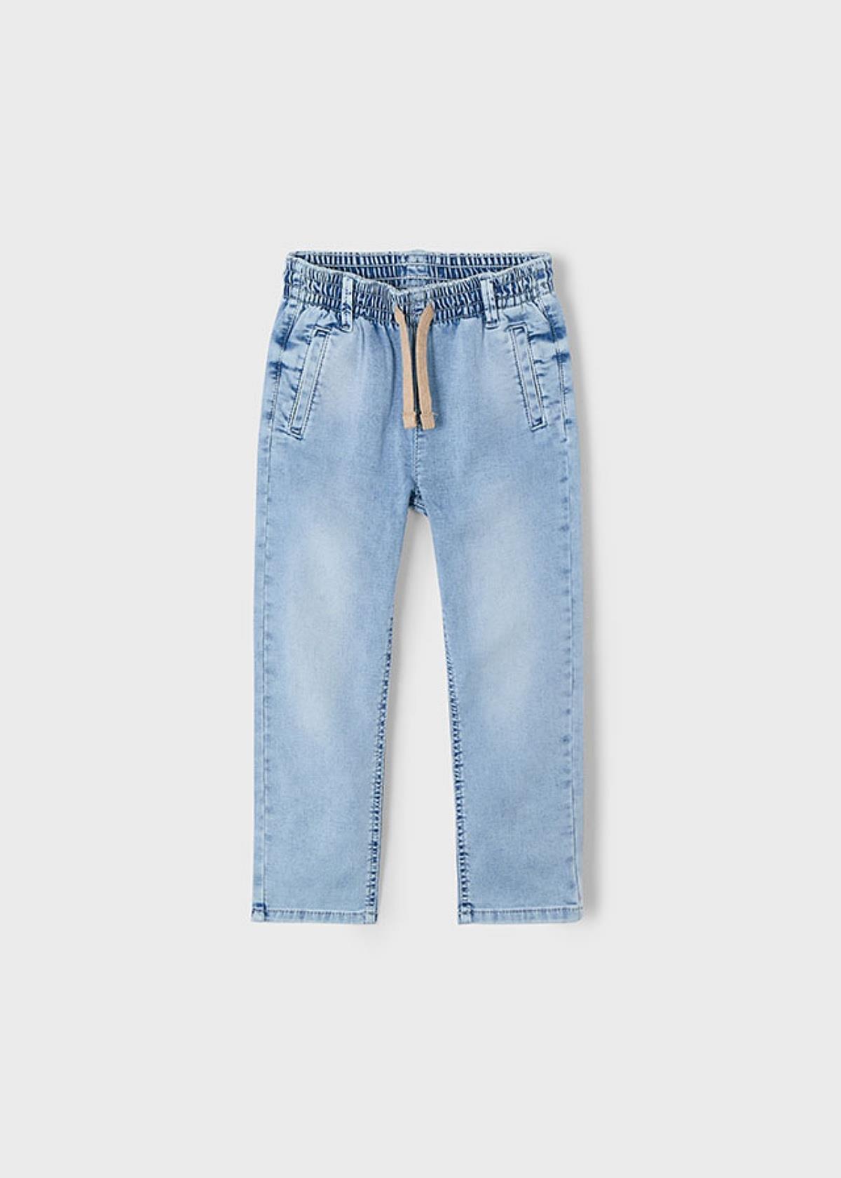 4-10 Yaş Erkek Çocuk Yumuşak Denim Pantolon