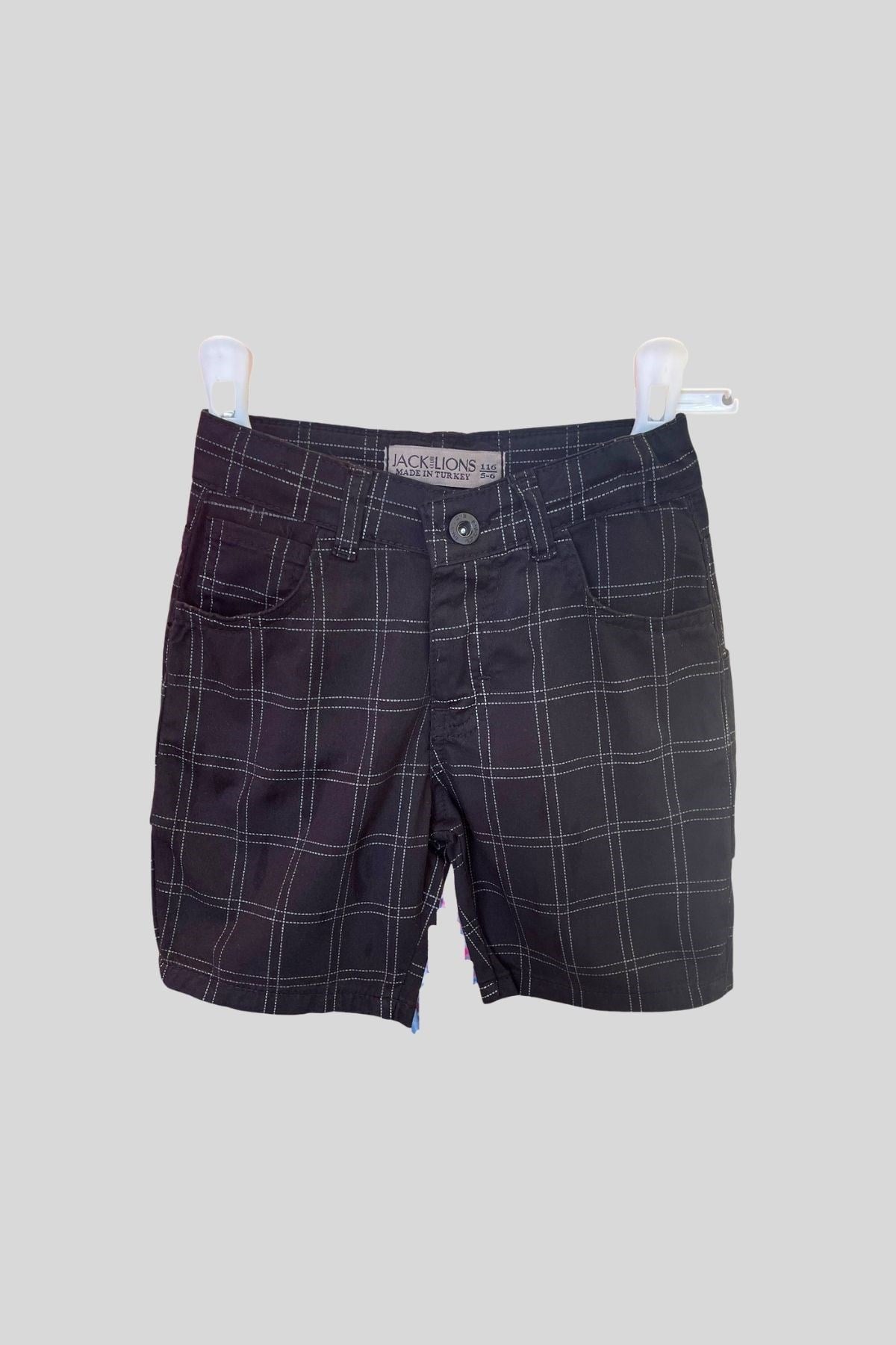 4-14 YAŞ ERKEK ÇOCUK ŞORT SİYAH