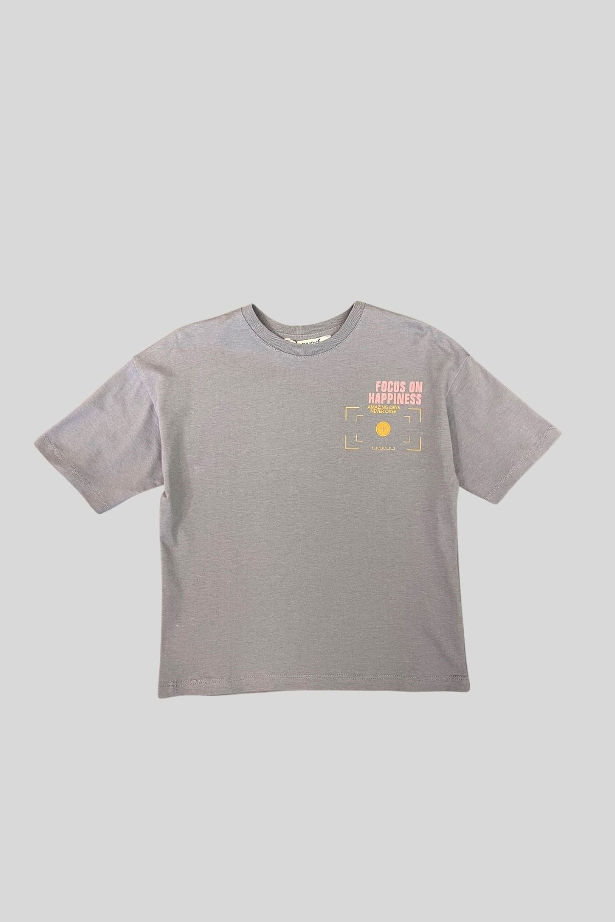 4-14 YAŞ ERKEK ÇOCUK T-SHIRT FÜME