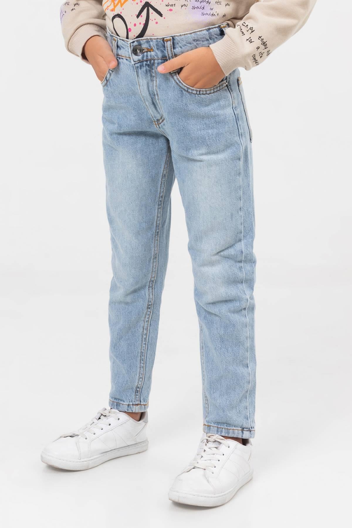 4-9 Yaş Kız Çocuk Denim Pantolon