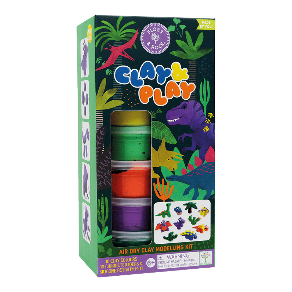 Floss & Rock Clay And Play Hava İle Kuruyan Kil Seti