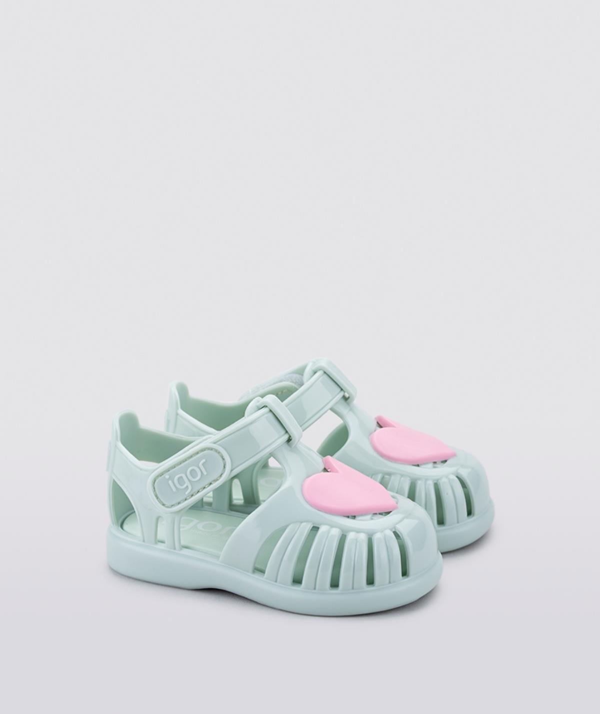 İgor Çocuk S10310 Tobby Gloss Love Sandalet