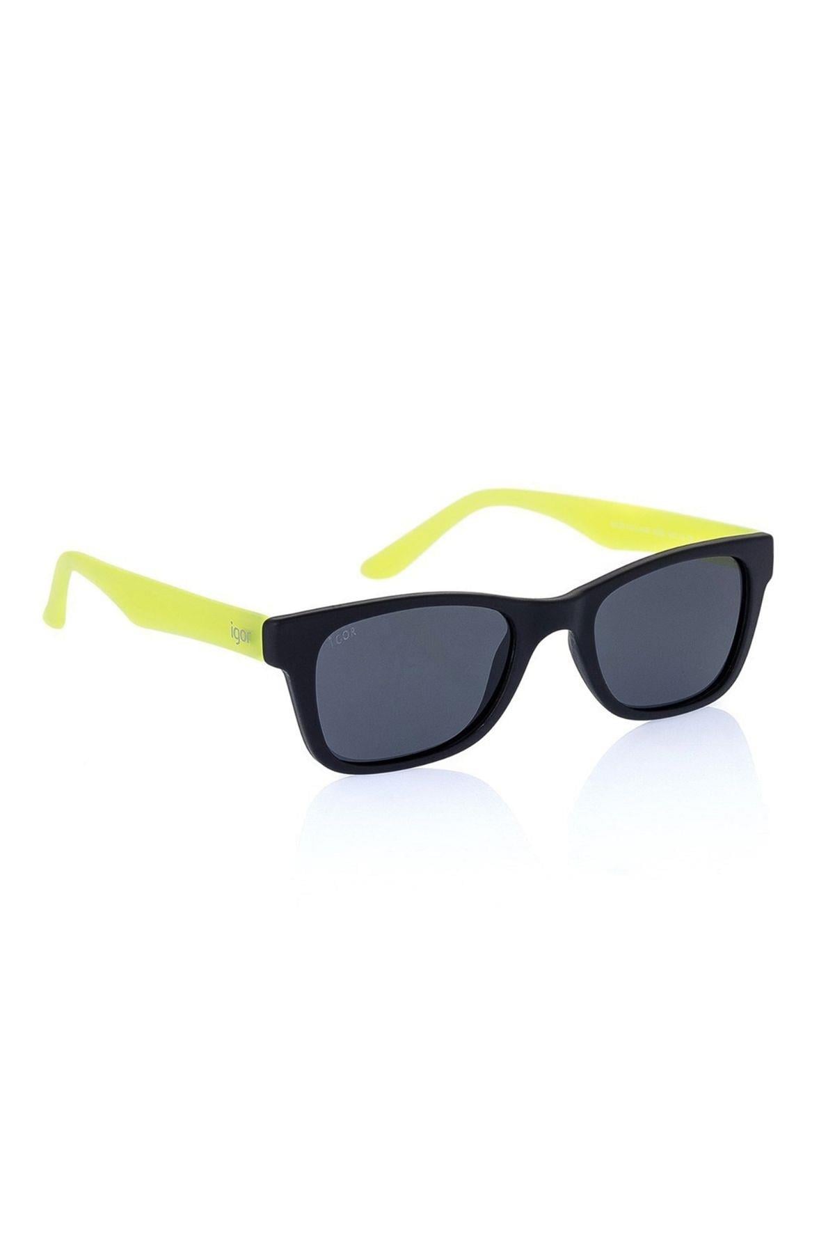 Igor SS125 College Çocuk Güneş Gözlüğü Siyah-Sarı