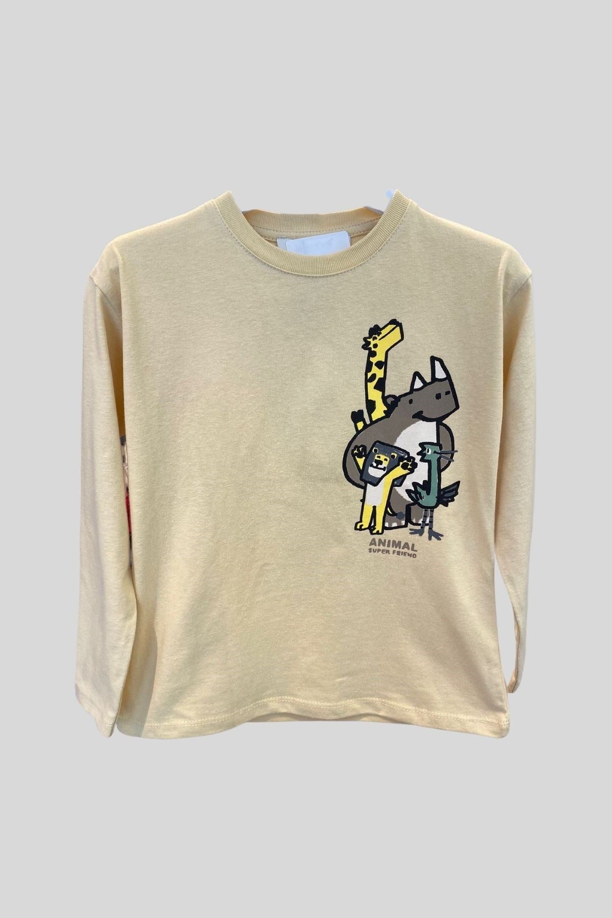 1-4 Yaş Bebek Sweat Sütlü Kahve