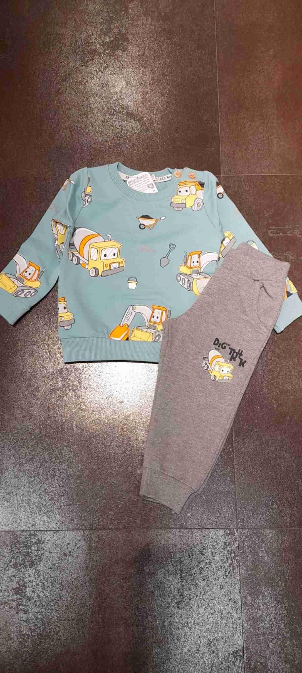 1-4 Yaş Erkek Çocuk Takım Mint