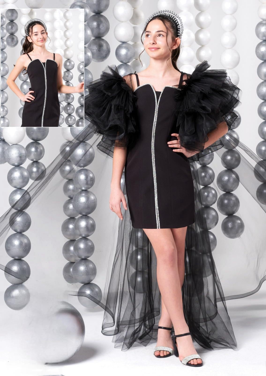 10-15 Yaş Kız Çocuk İki Parça Abiye