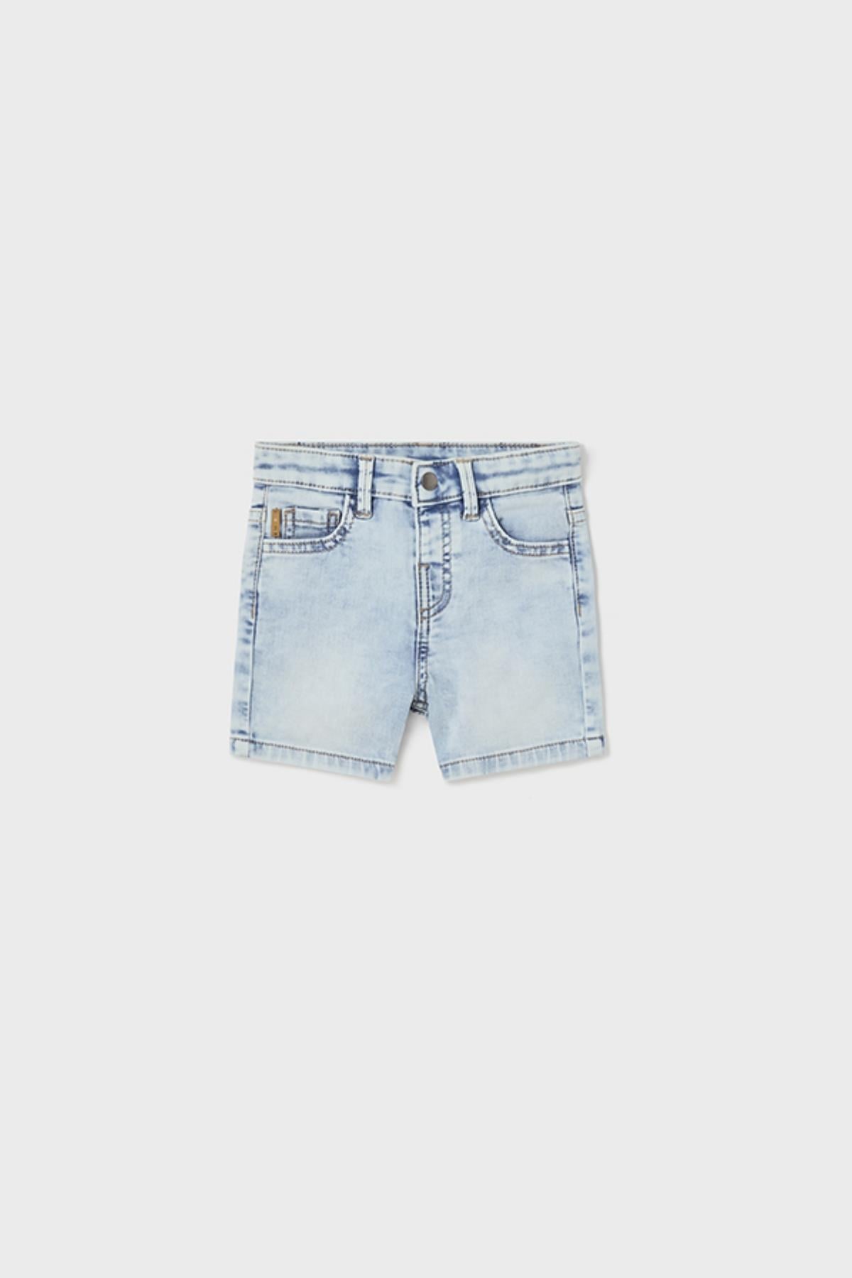 12-36 Ay Erkek Bebek Bermuda Yumuşak Denim Şort