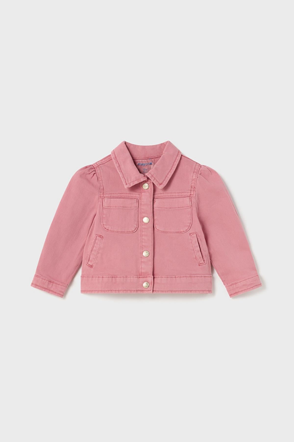12-36 Ay Kız Bebek Gabardin Ceket