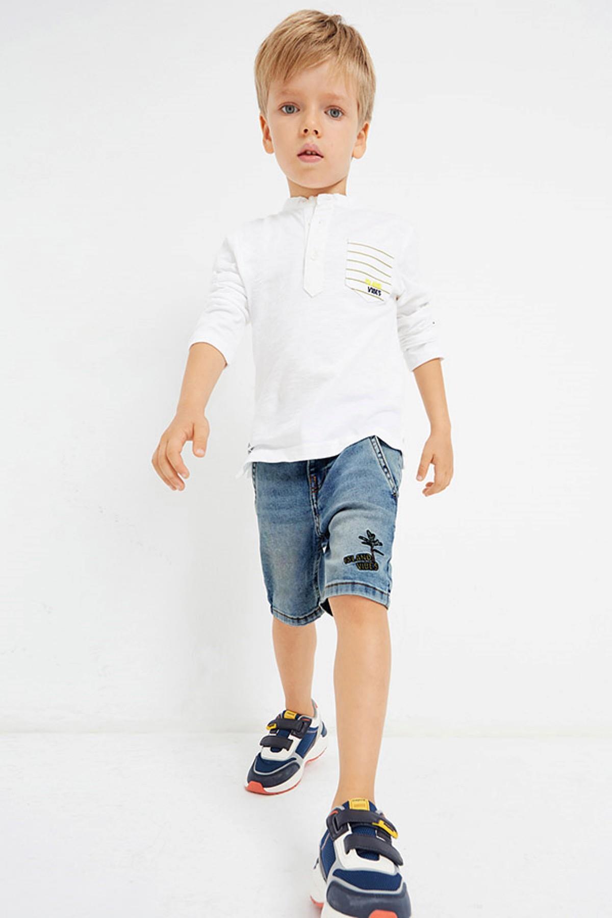 2-6 Yaş Erkek Çocuk Denim Şort