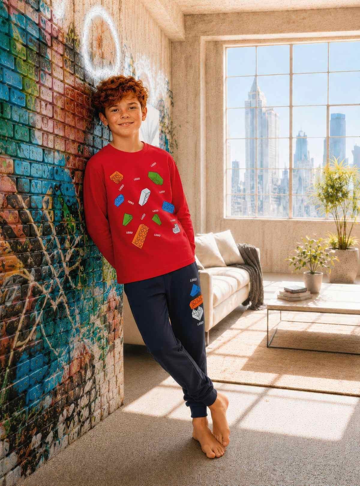 2-6 Yaş Erkek Çocuk Pijama Takım