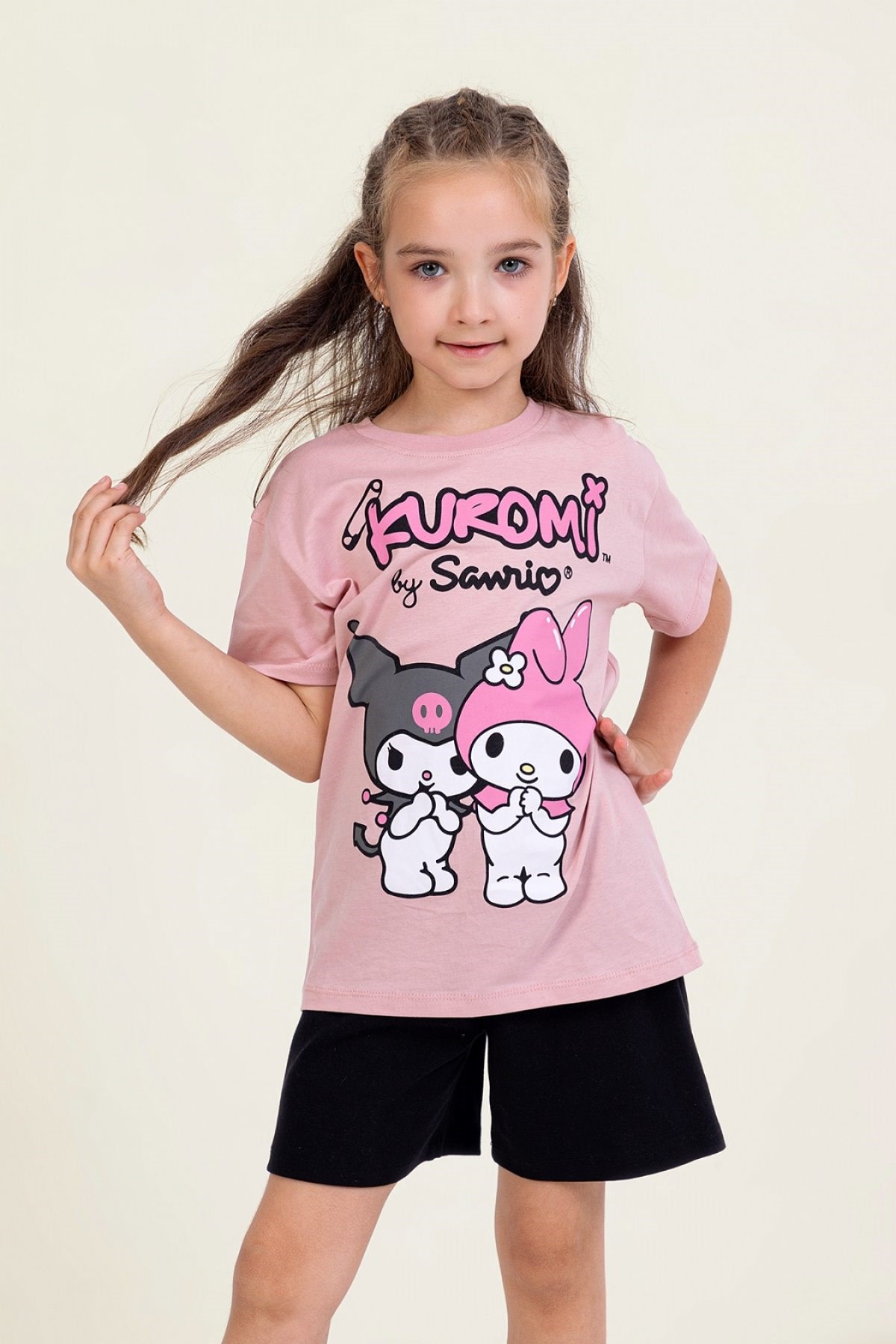 3-8 Yaş Kız Çocuk Kuromi Takım