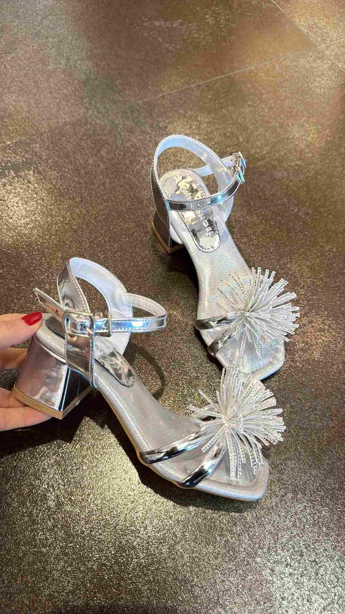 31-36 Numara Kız Çocuk Topuklu Ayakkabı