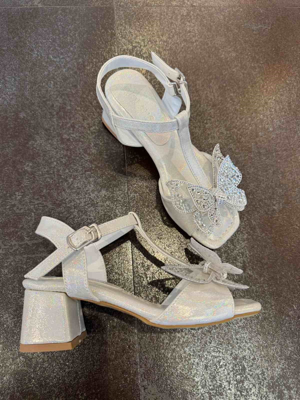 31-36 Numara Kız Çocuk Topuklu Ayakkabı