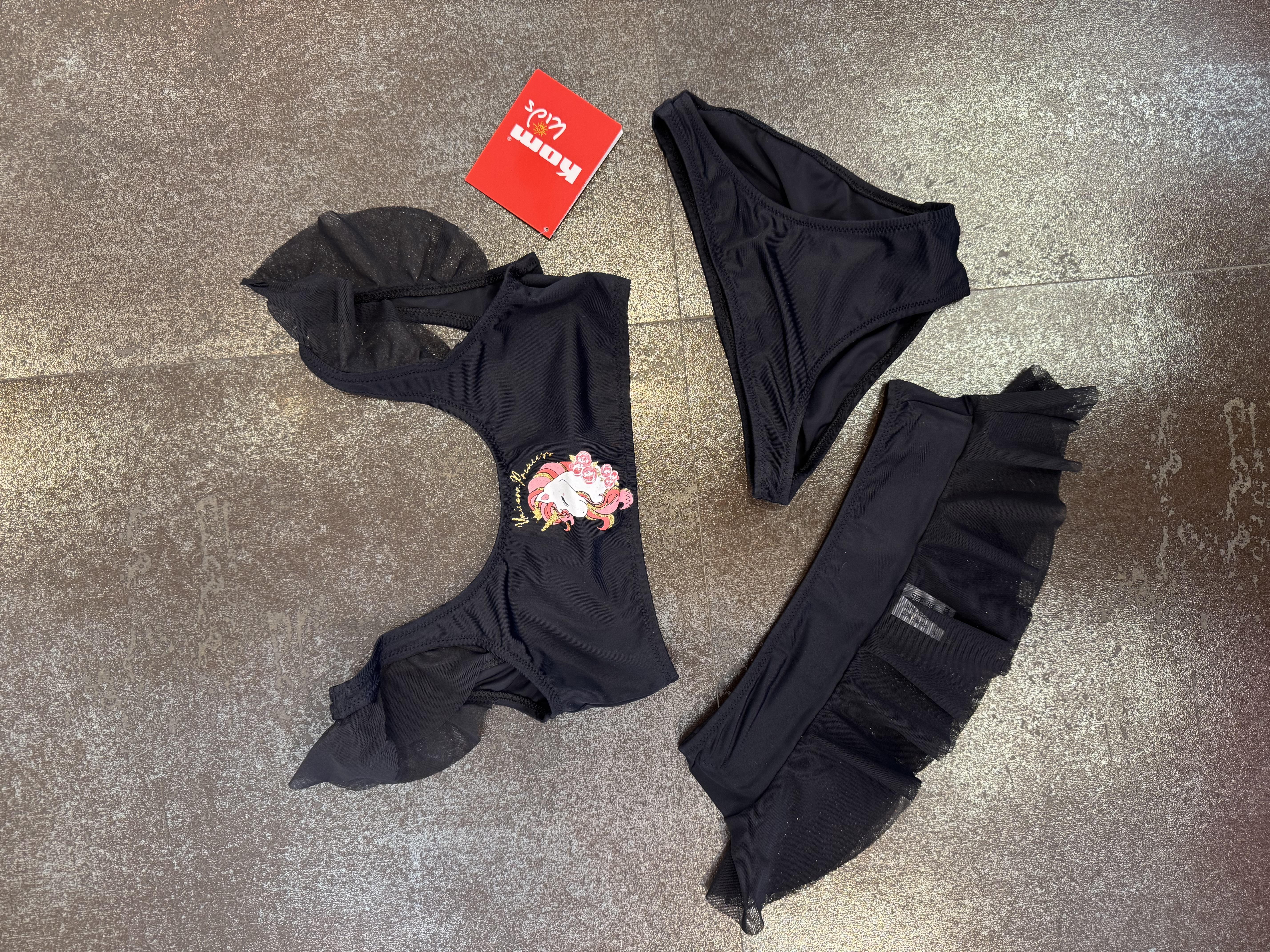 4-10 Yaş Kız Çocuk Diva Etekli Bikini