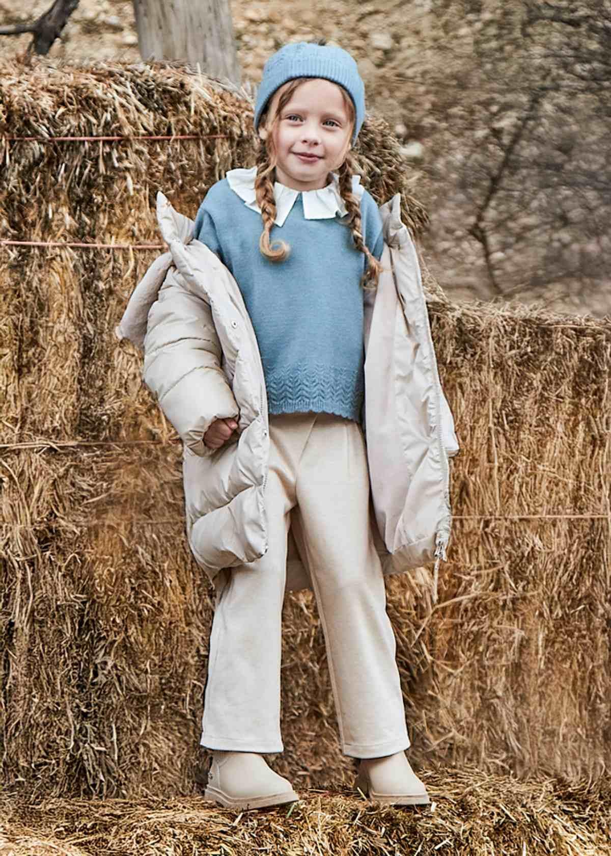 4-10 Yaş Kız Çocuk Yumuşak Pantolon