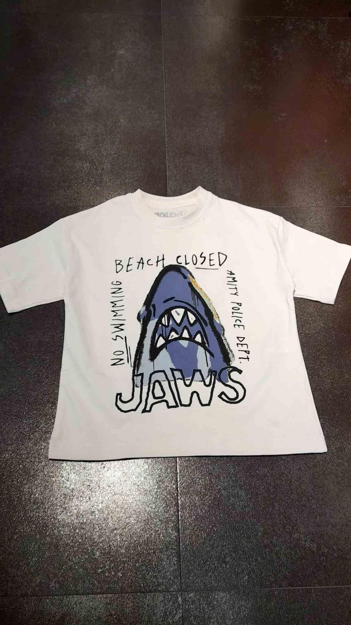 4-14 Yaş Erkek Çocuk Jaws Tişört